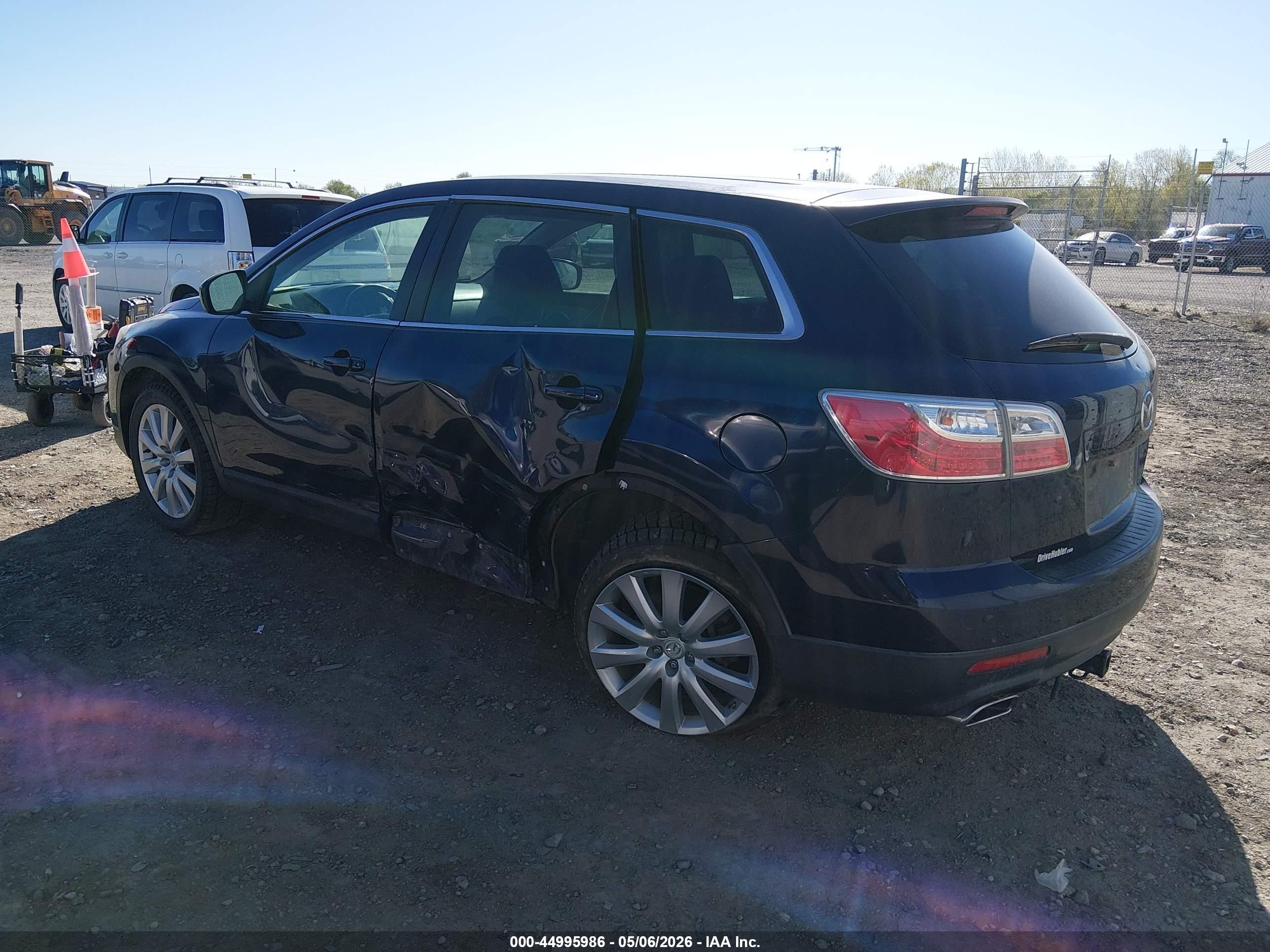 2011 Mazda Cx-9 Touring Dark Blue vin: JM3TB3CAXB0316285