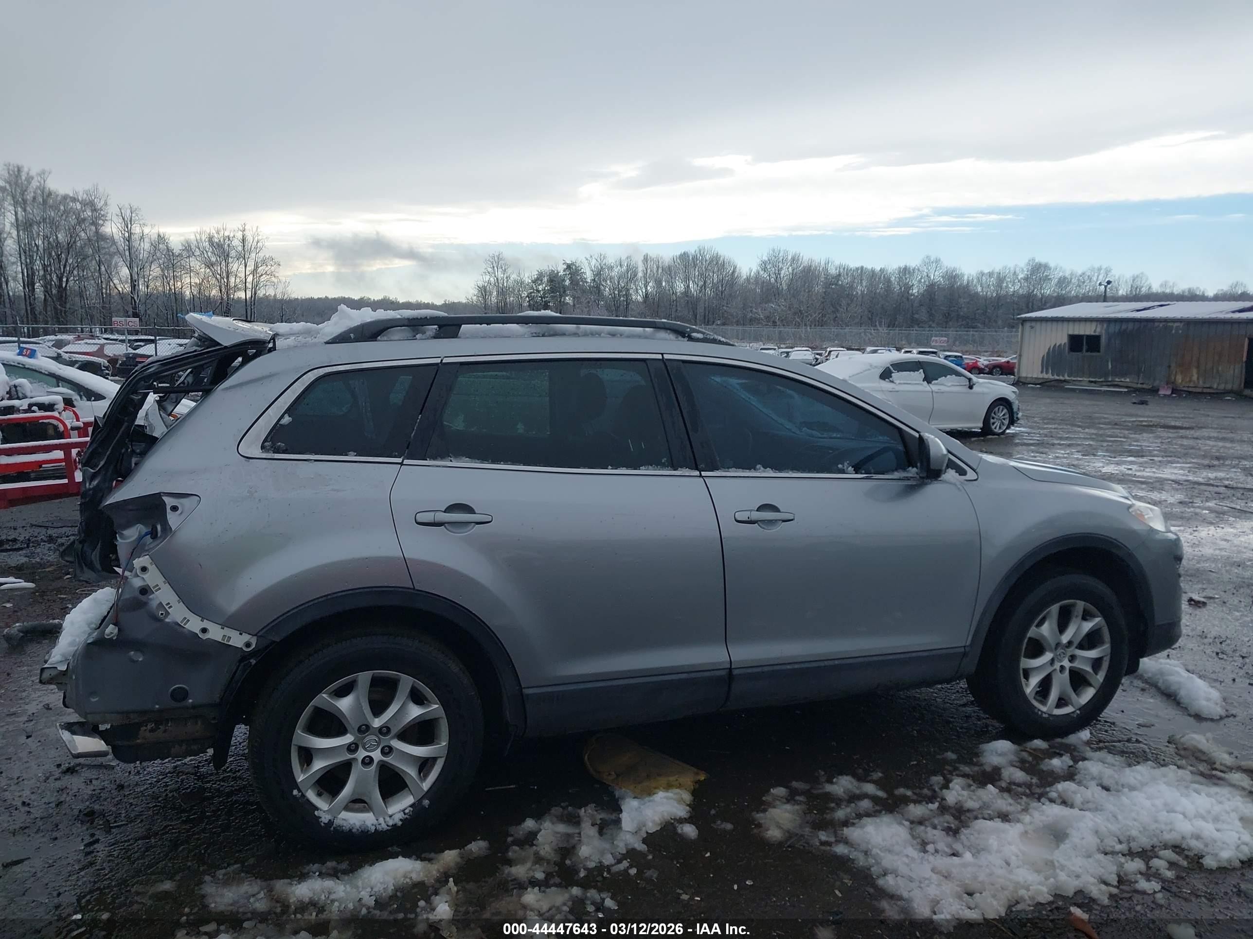 2011 Mazda Cx-9 Touring Gray vin: JM3TB3CAXB0319123