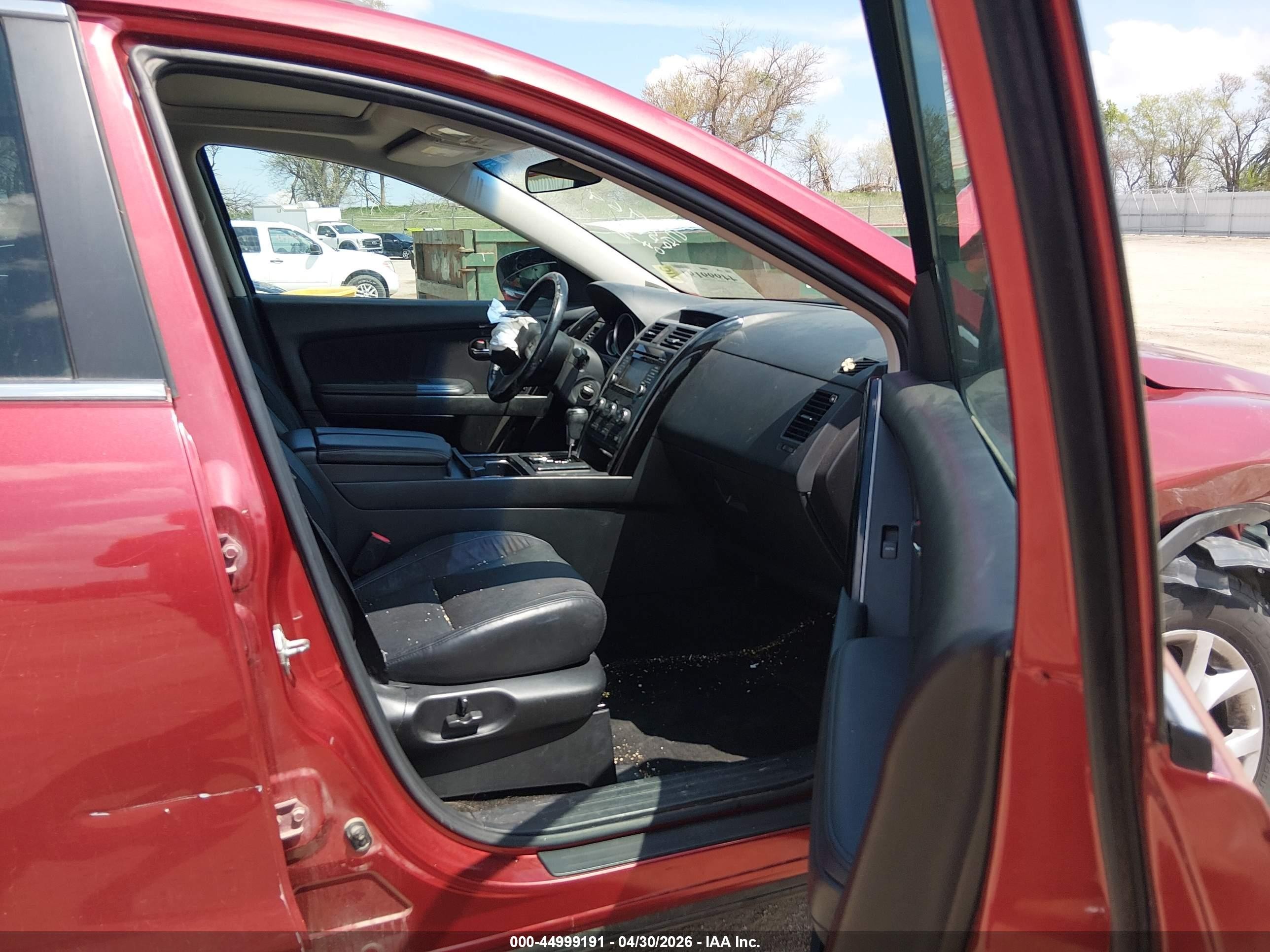 2014 Mazda Cx-9 Touring Red vin: JM3TB3CAXE0444787