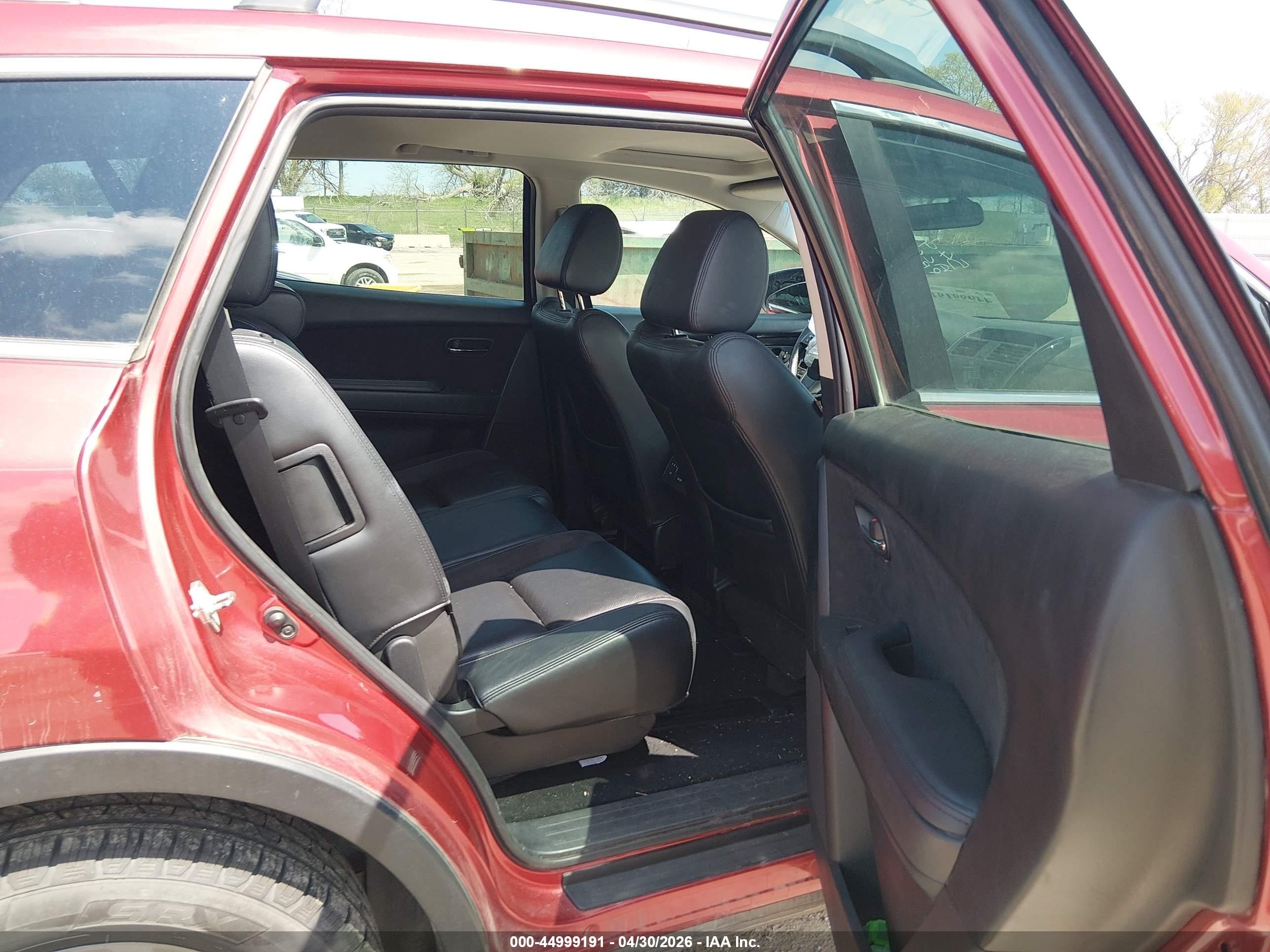 2014 Mazda Cx-9 Touring Red vin: JM3TB3CAXE0444787