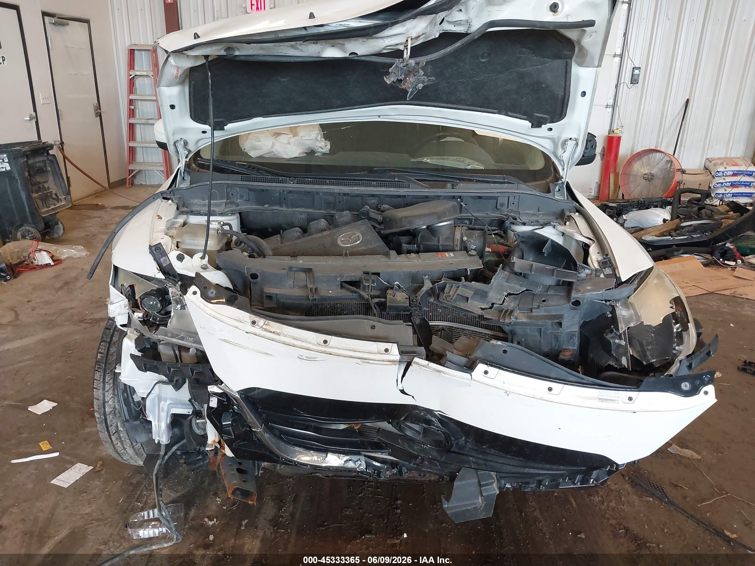 2015 Mazda Cx-9 Touring White vin: JM3TB3CAXF0454222