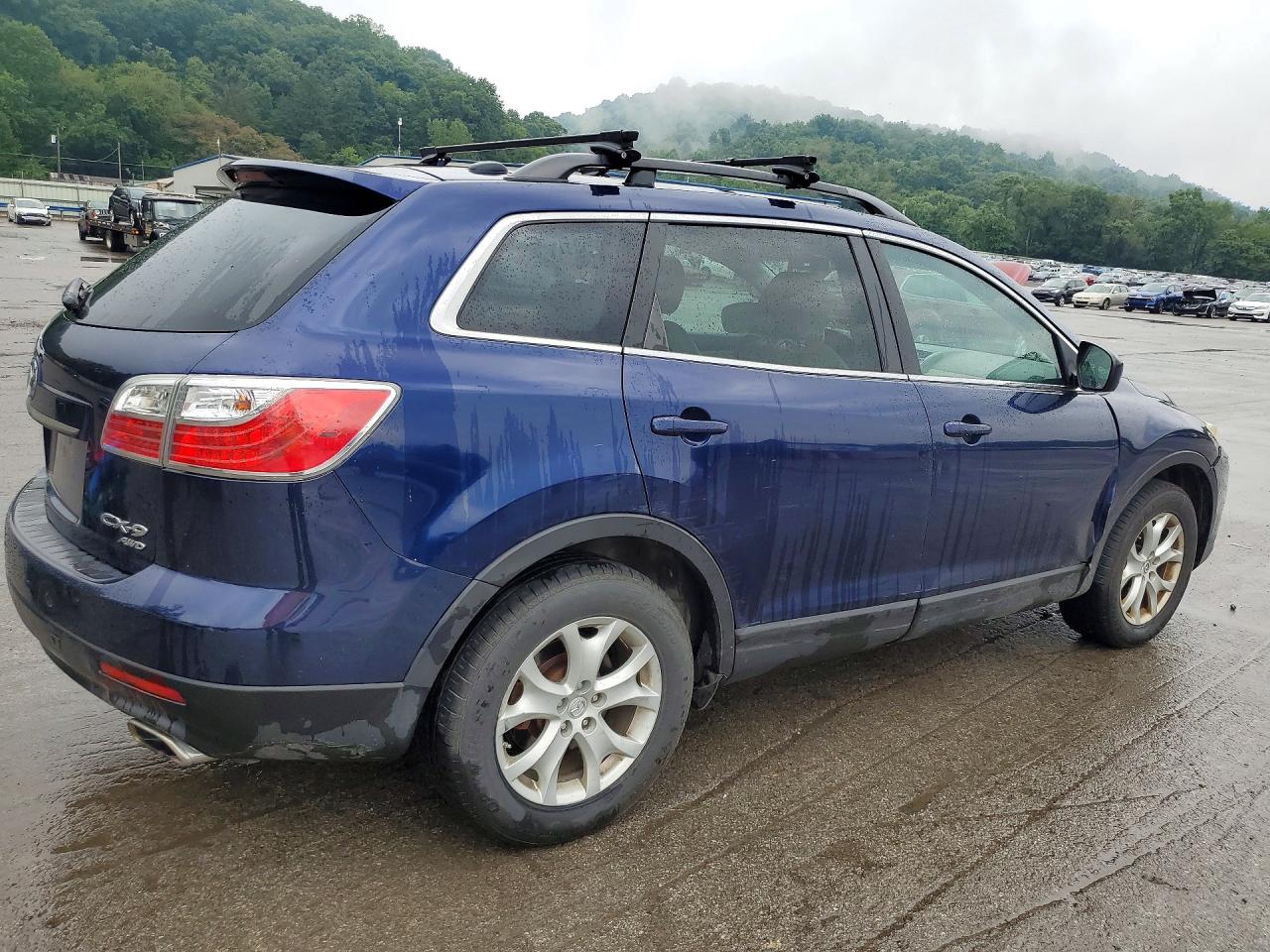 2011 Mazda Cx-9 Blue vin: JM3TB3CV0B0314189