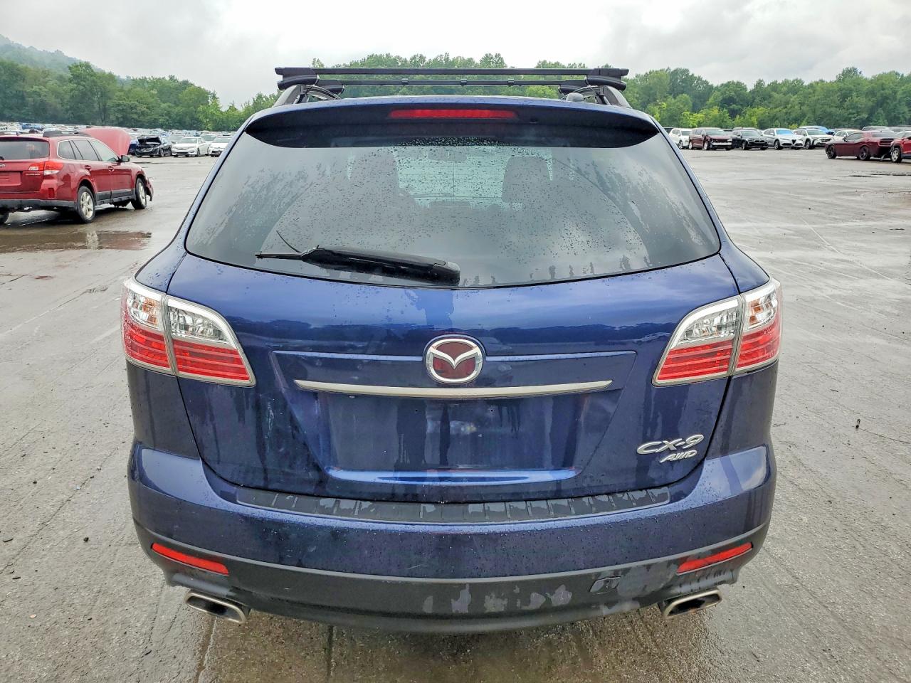 2011 Mazda Cx-9 Blue vin: JM3TB3CV0B0314189