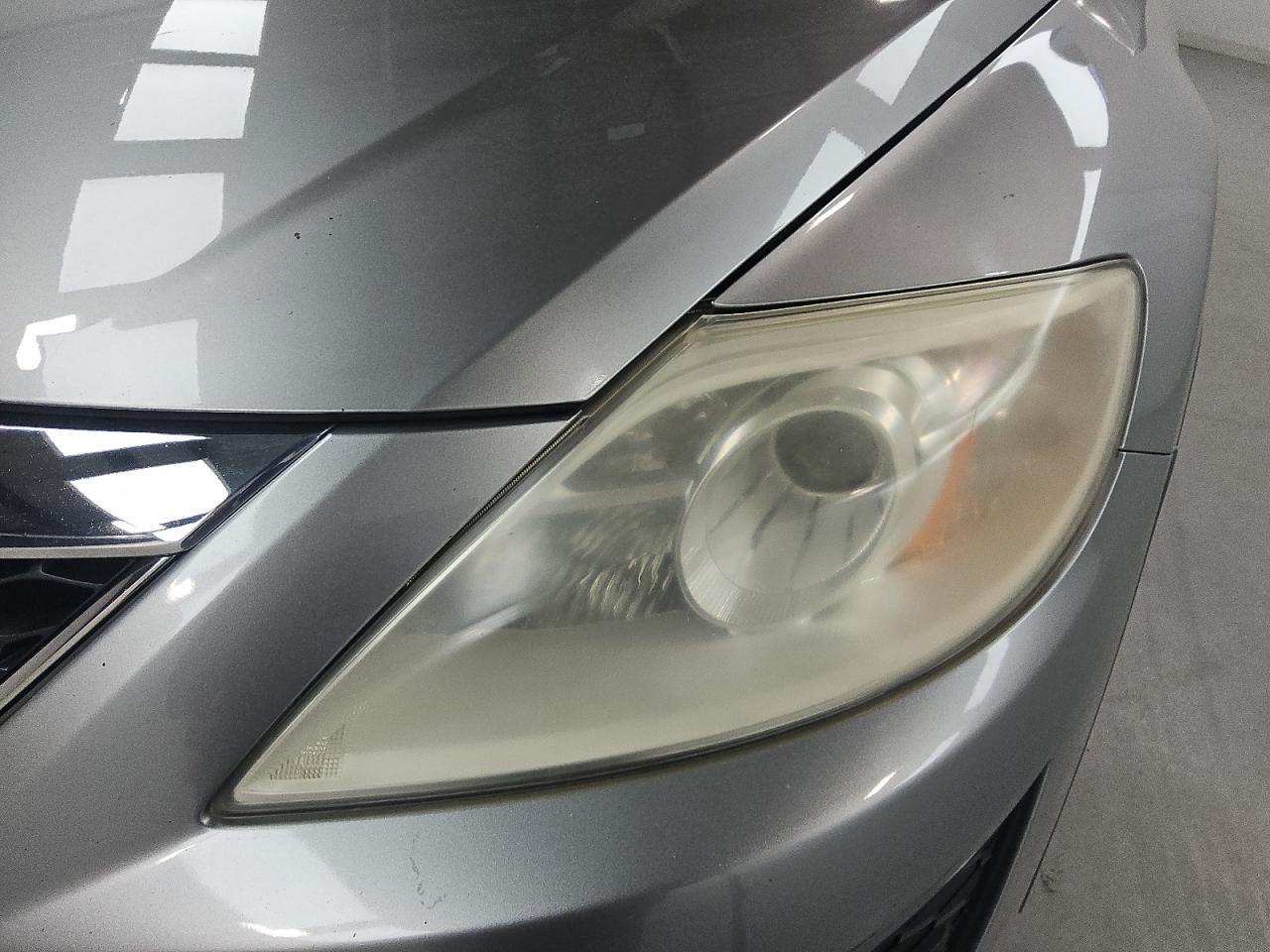 2012 Mazda Cx-9 Silver vin: JM3TB3CV0C0345329 Damage: Left Head Lamp, Faded, Acceptable