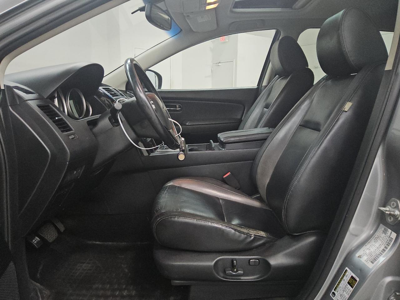 2012 Mazda Cx-9 Silver vin: JM3TB3CV0C0345329 Damage: Steering Wheel, Worn, Replacement Required