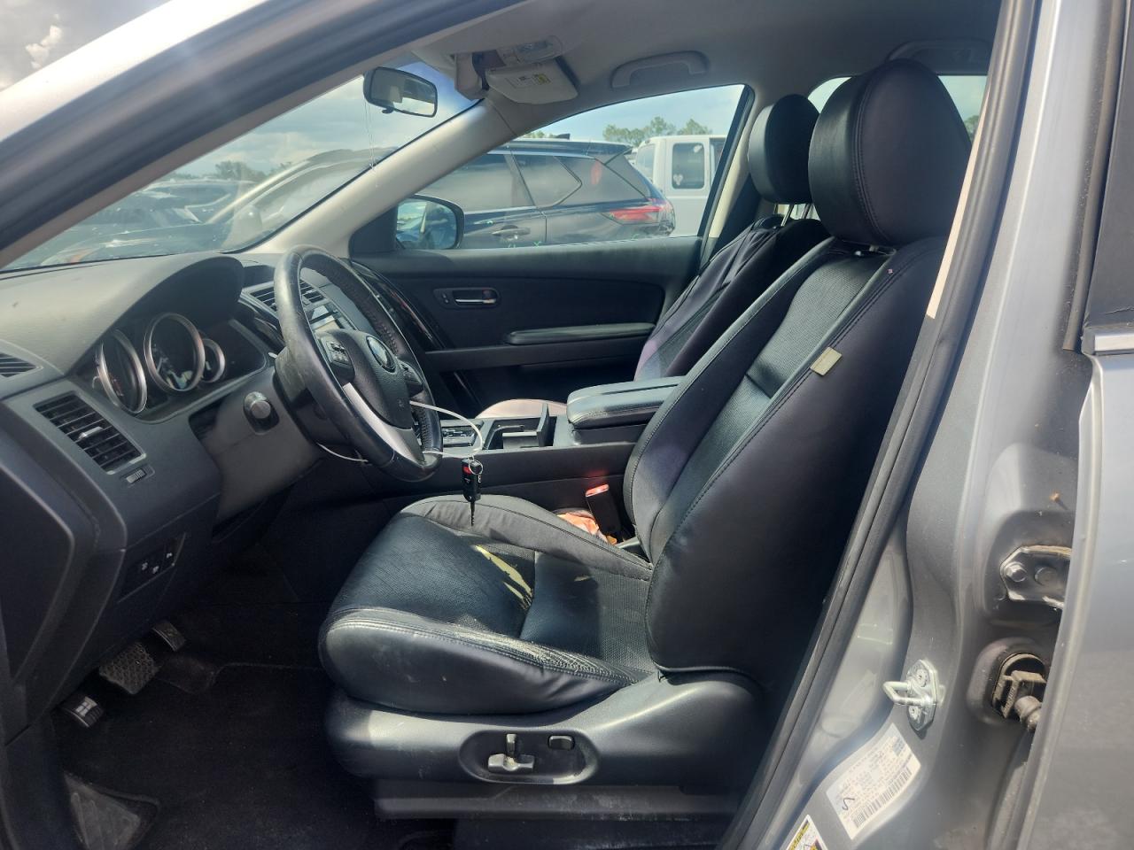 2013 Mazda Cx-9 Touring Silver vin: JM3TB3CV0D0400475