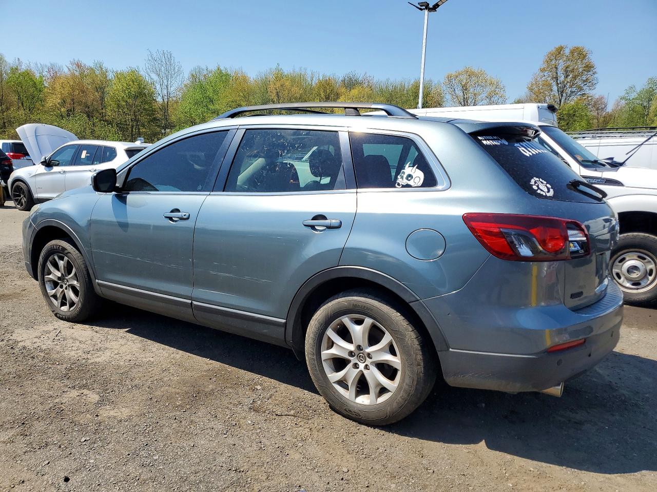 2013 Mazda Cx-9 Touring Blue vin: JM3TB3CV0D0401271