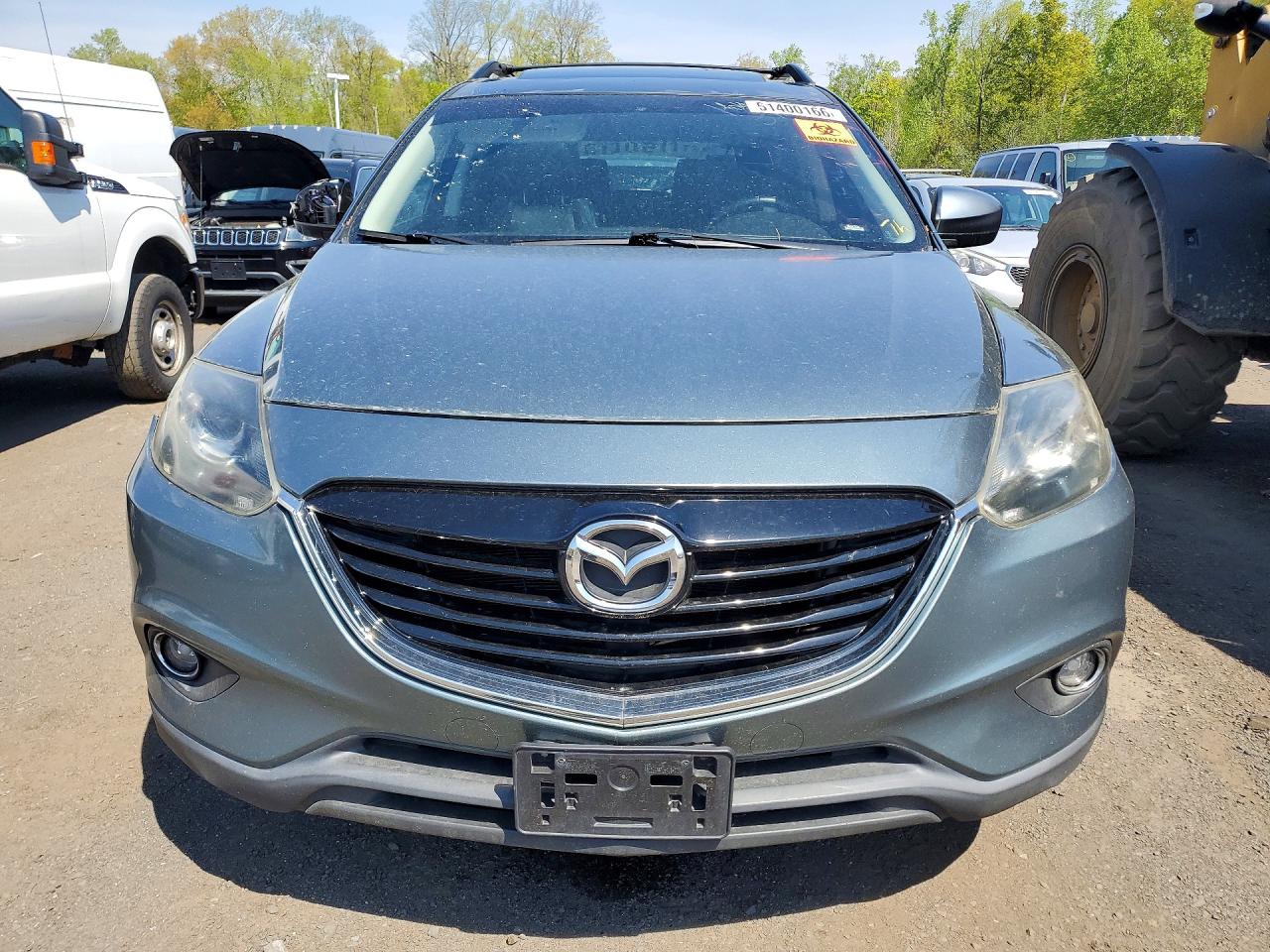 2013 Mazda Cx-9 Touring Blue vin: JM3TB3CV0D0401271