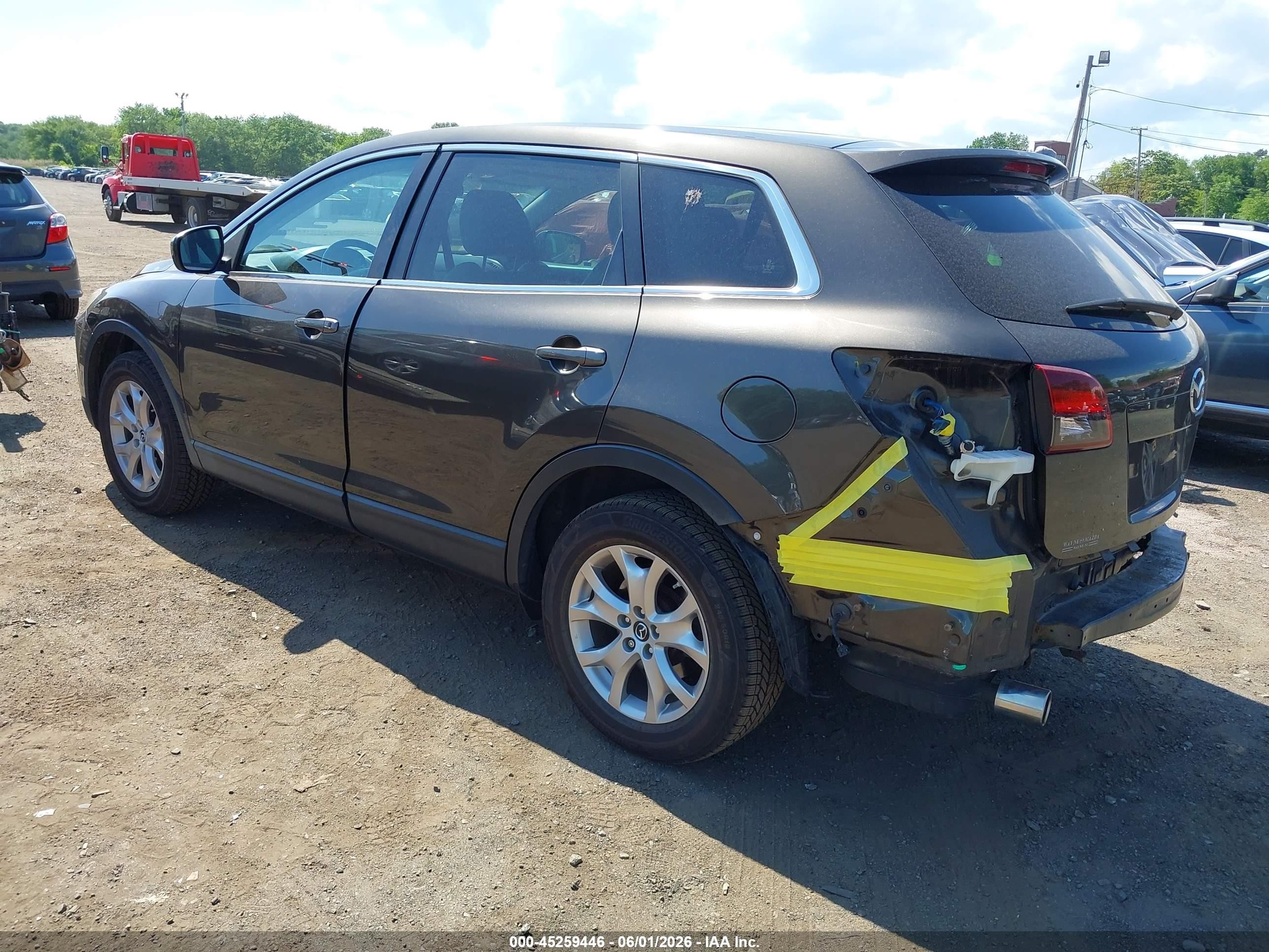 2015 Mazda Cx-9 Touring Gray vin: JM3TB3CV0F0465006