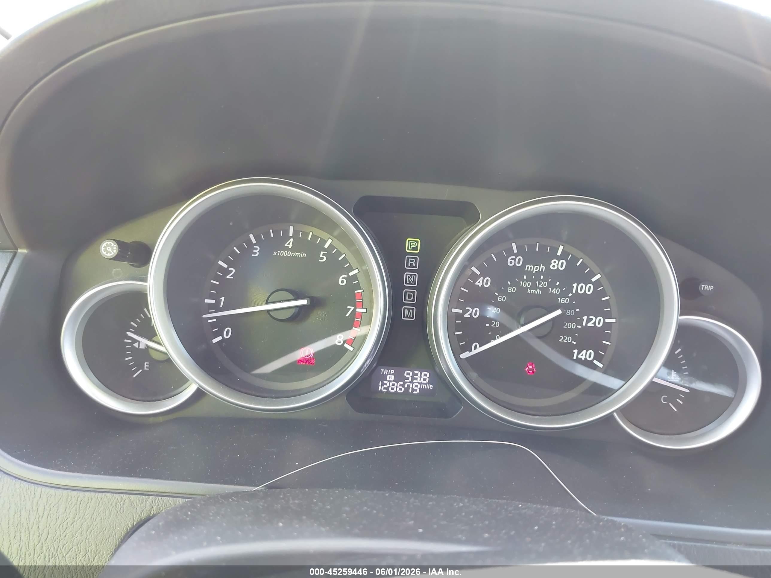 2015 Mazda Cx-9 Touring Gray vin: JM3TB3CV0F0465006