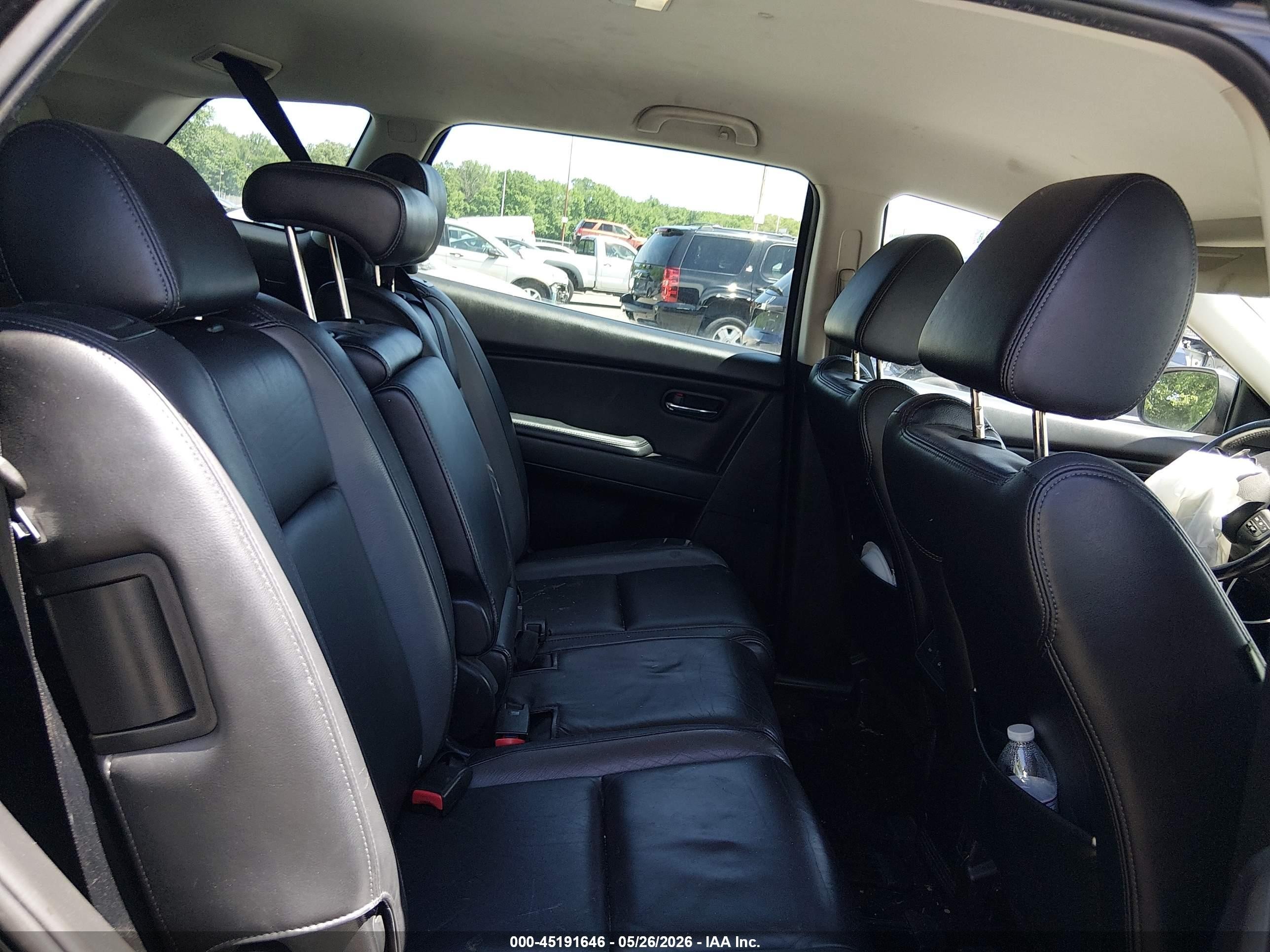 2011 Mazda Cx-9 Touring Black vin: JM3TB3CV1B0302455
