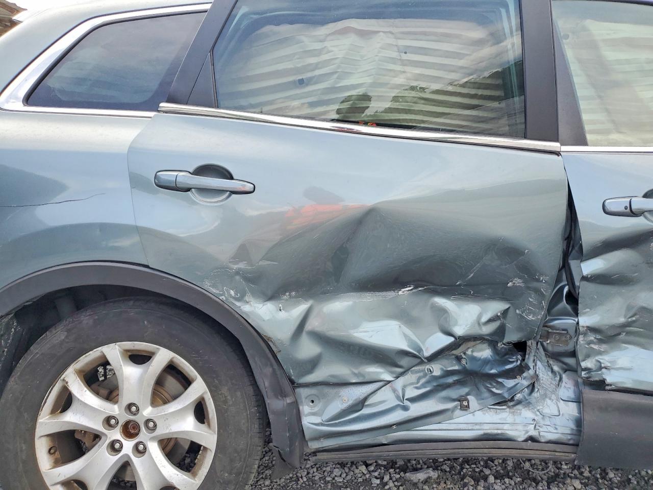 2012 Mazda Cx-9 Blue vin: JM3TB3CV1C0335103