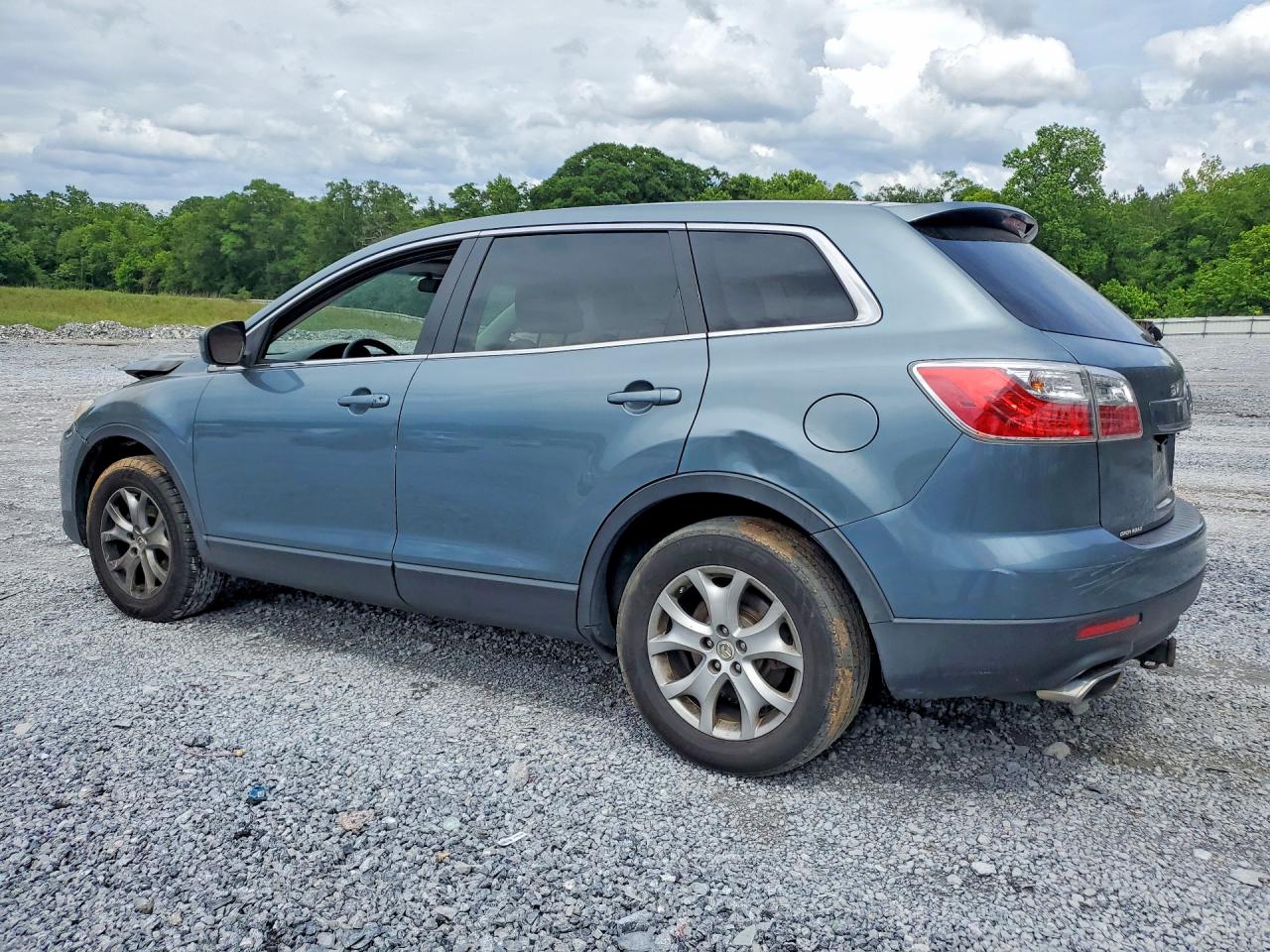 2012 Mazda Cx-9 Blue vin: JM3TB3CV1C0335103