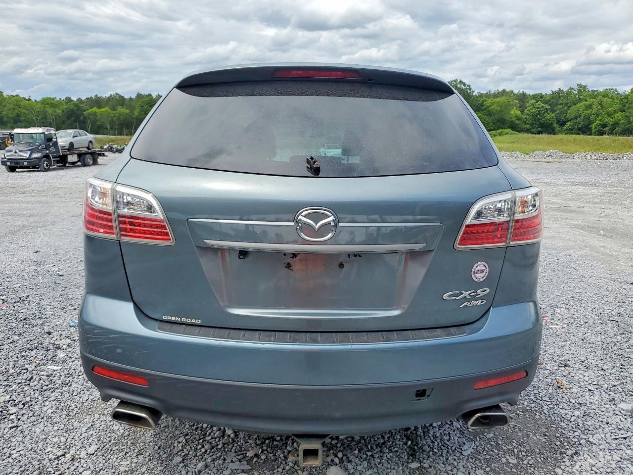 2012 Mazda Cx-9 Blue vin: JM3TB3CV1C0335103