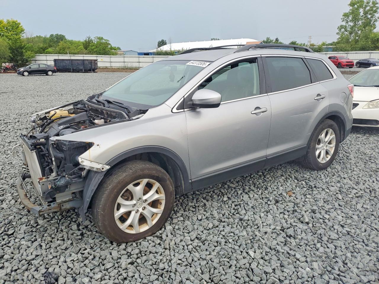 2012 Mazda Cx-9 Silver vin: JM3TB3CV1C0335926