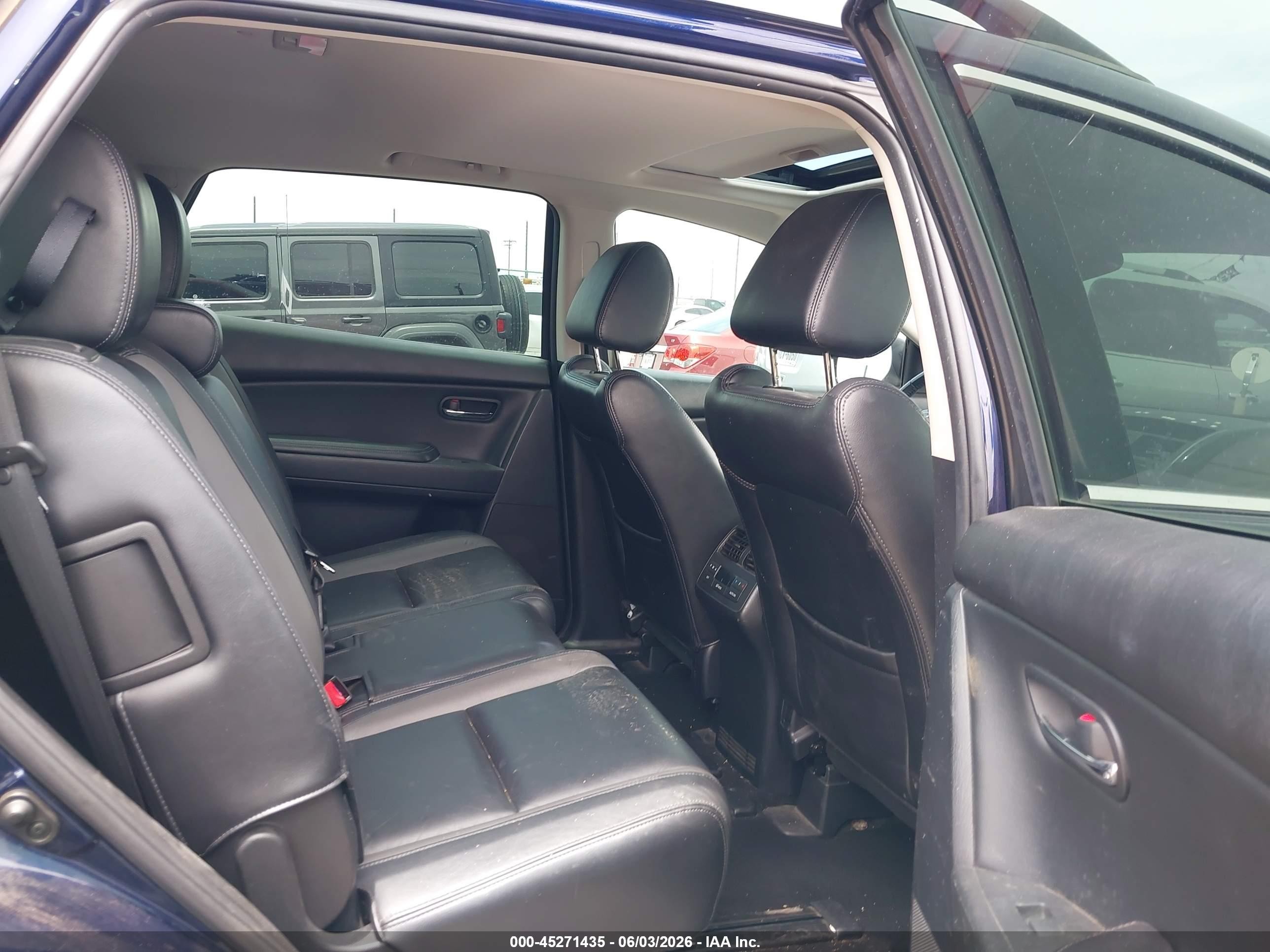 2012 Mazda Cx-9 Touring Navy vin: JM3TB3CV1C0346733