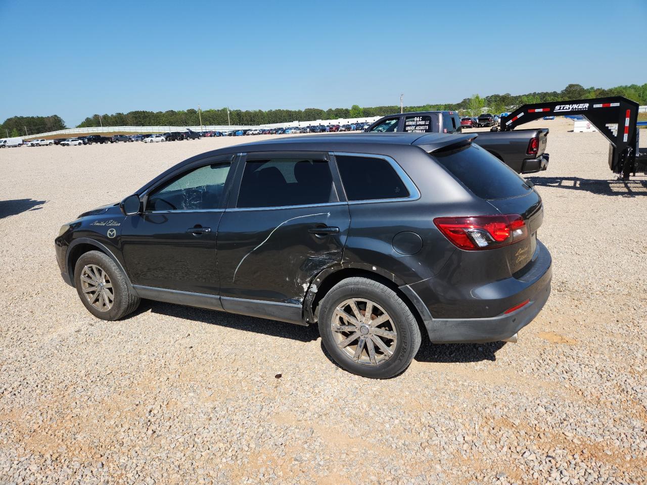 2013 Mazda Cx-9 Touring Charcoal vin: JM3TB3CV1D0405037