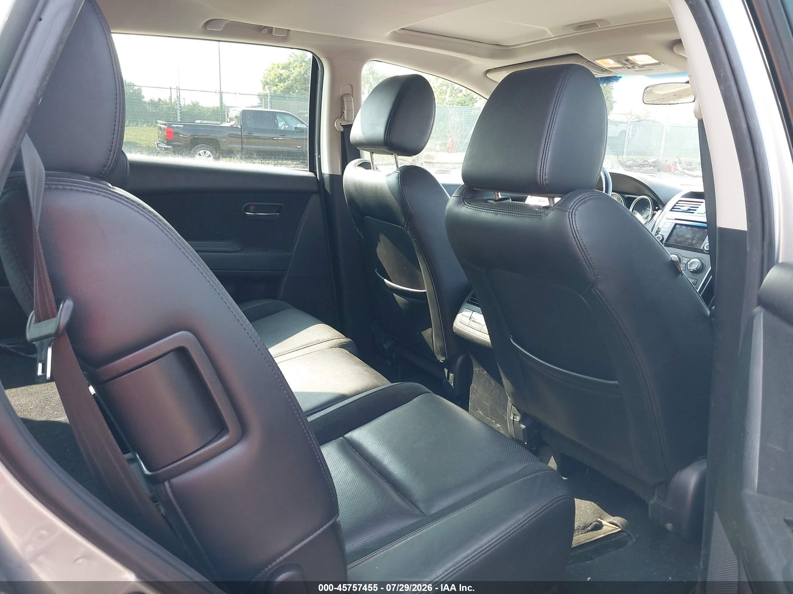 2013 Mazda Cx-9 Touring Gray vin: JM3TB3CV1D0419066