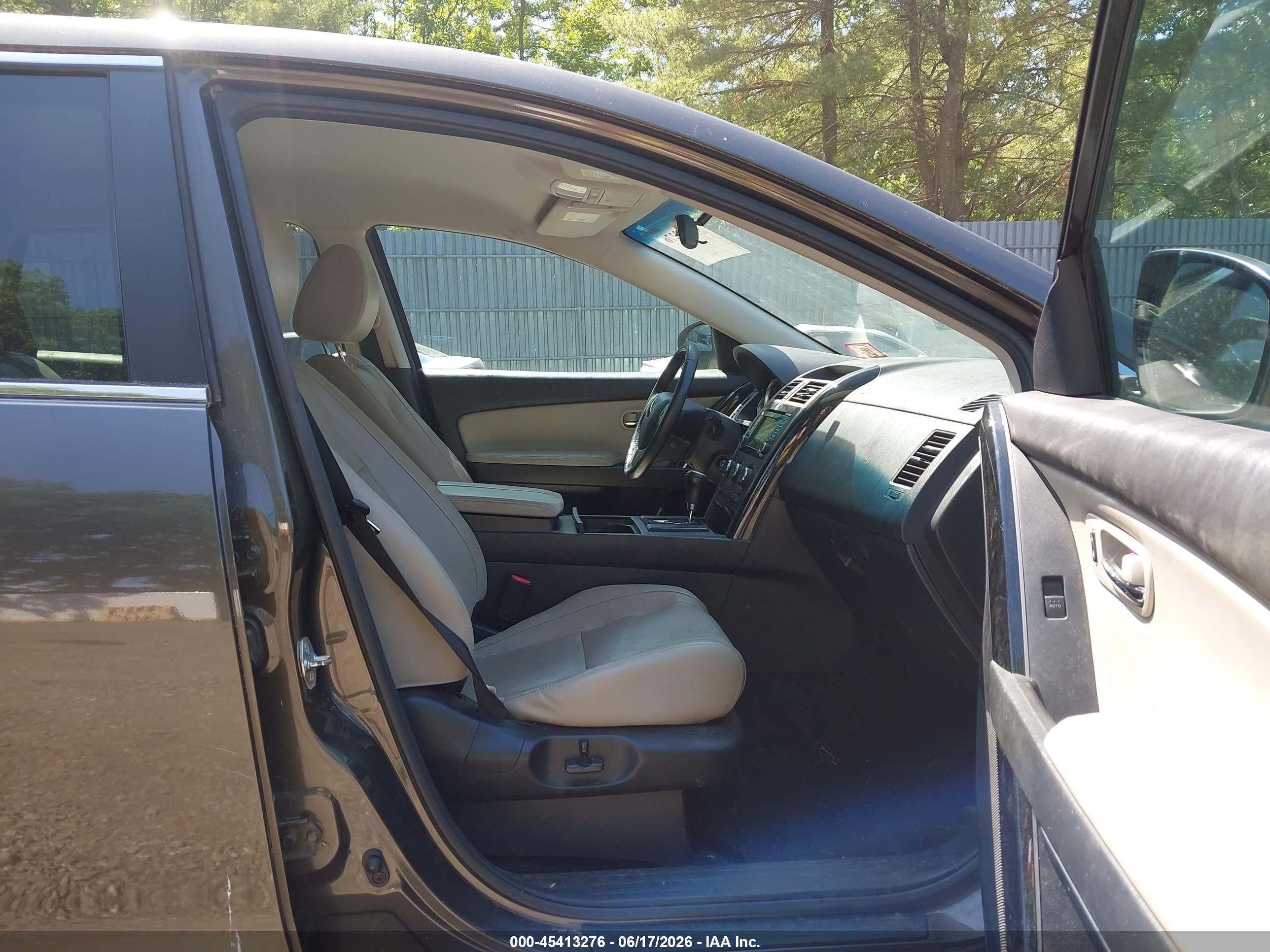 2015 Mazda Cx-9 Touring Brown vin: JM3TB3CV1F0460011