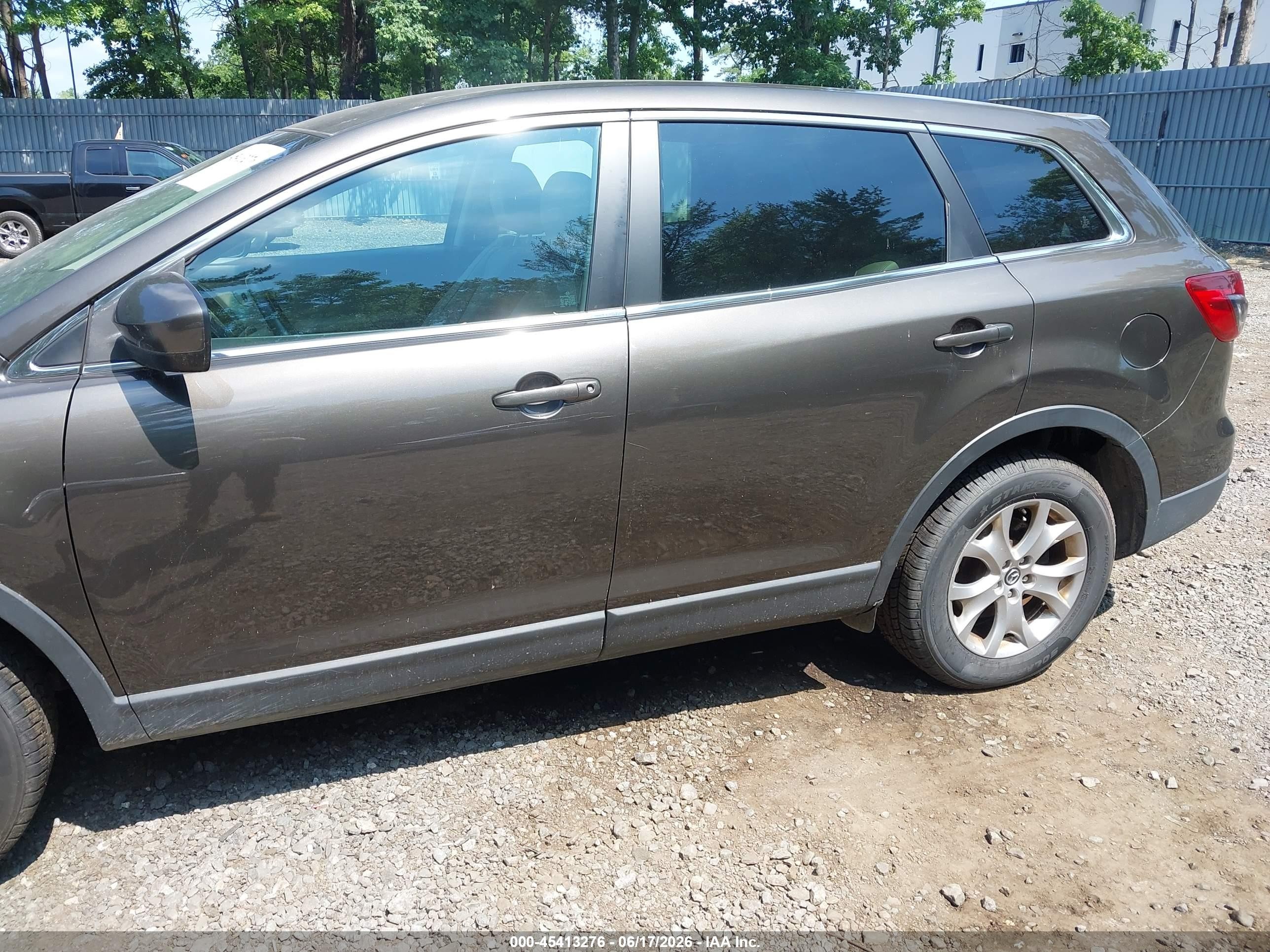 2015 Mazda Cx-9 Touring Brown vin: JM3TB3CV1F0460011