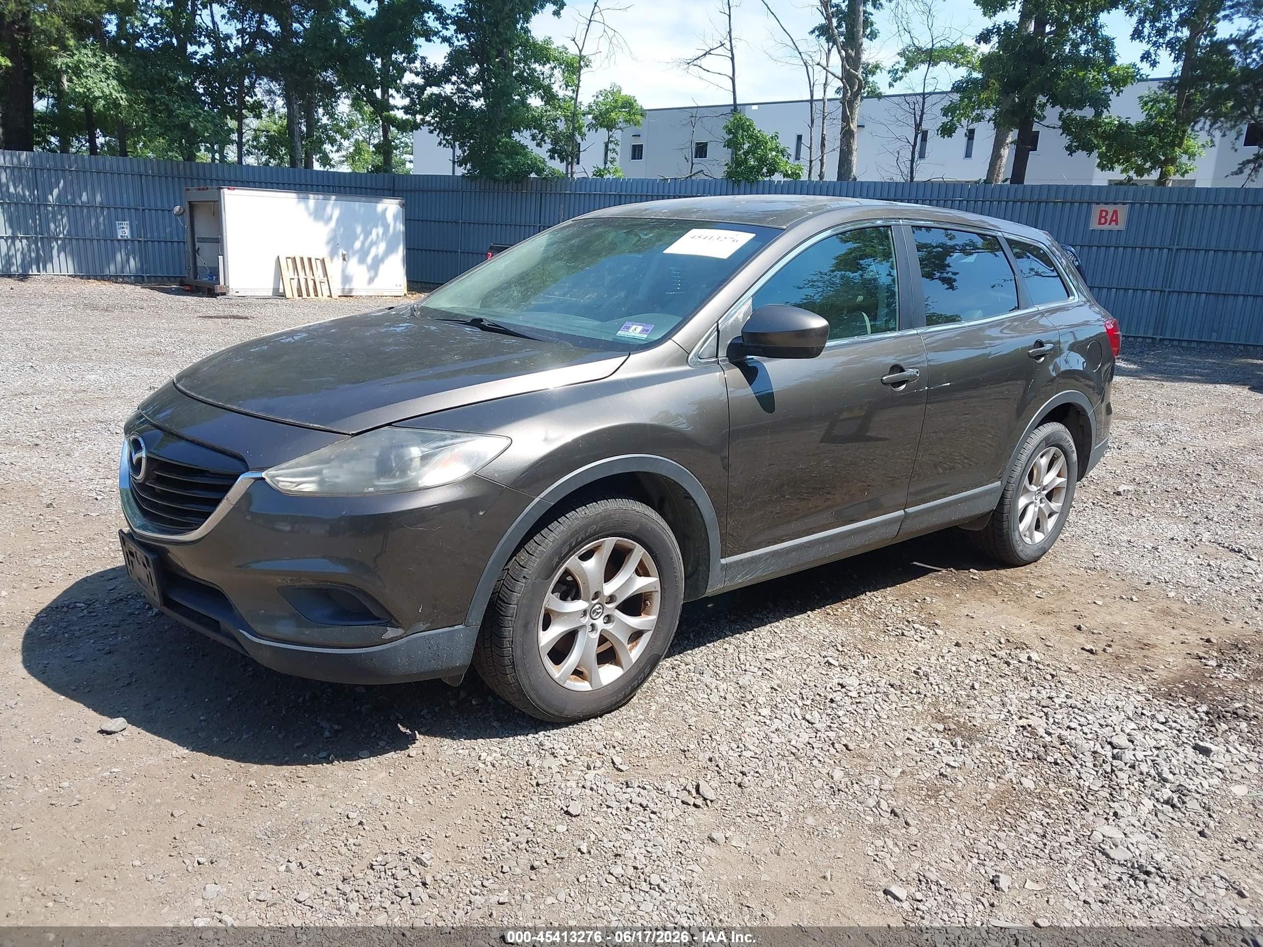 2015 Mazda Cx-9 Touring Brown vin: JM3TB3CV1F0460011