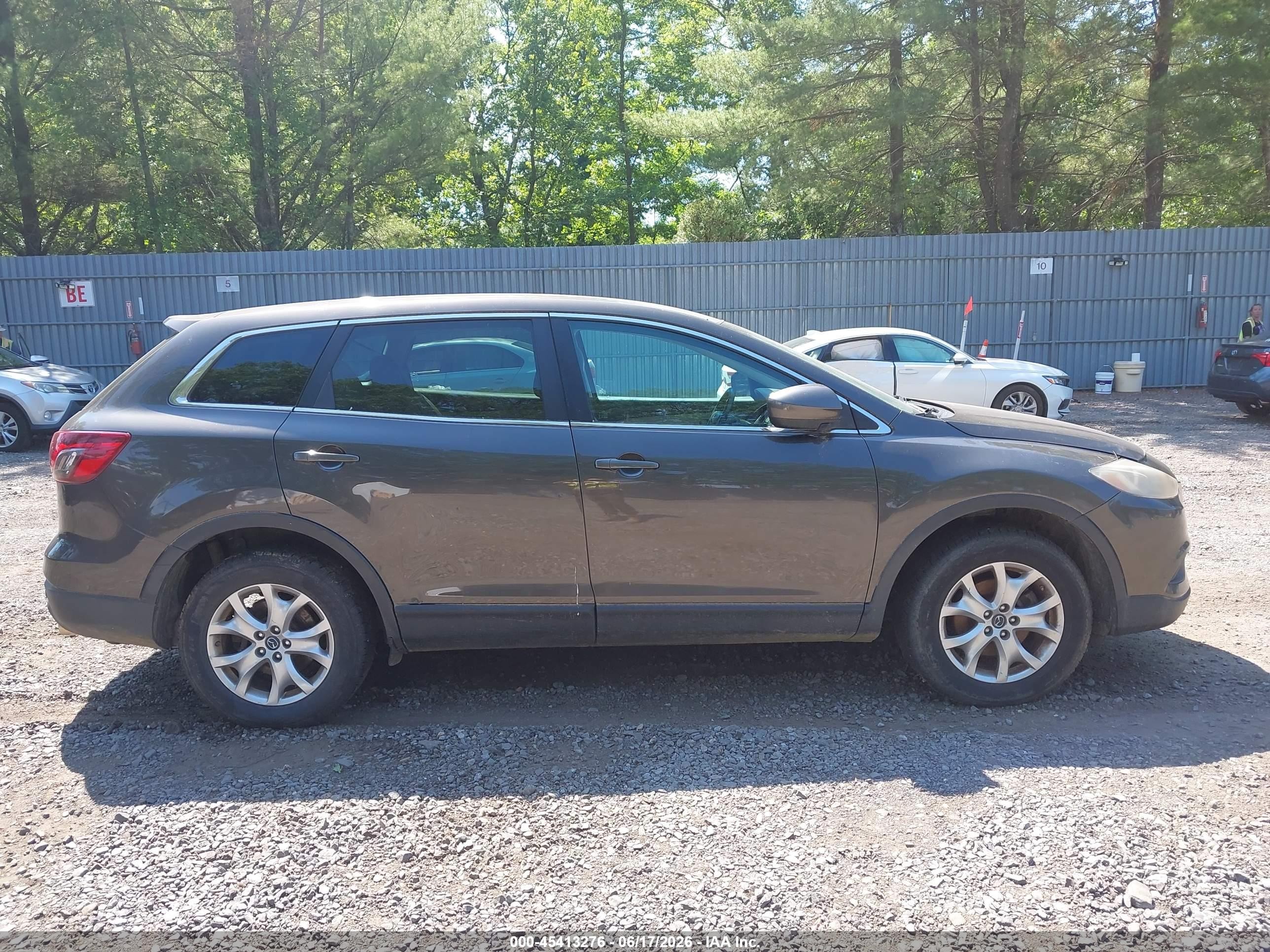 2015 Mazda Cx-9 Touring Brown vin: JM3TB3CV1F0460011