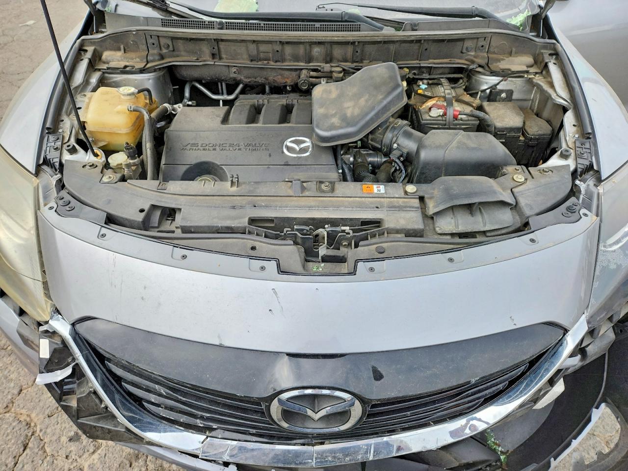 2015 Mazda Cx-9 Touring Silver vin: JM3TB3CV1F0465905