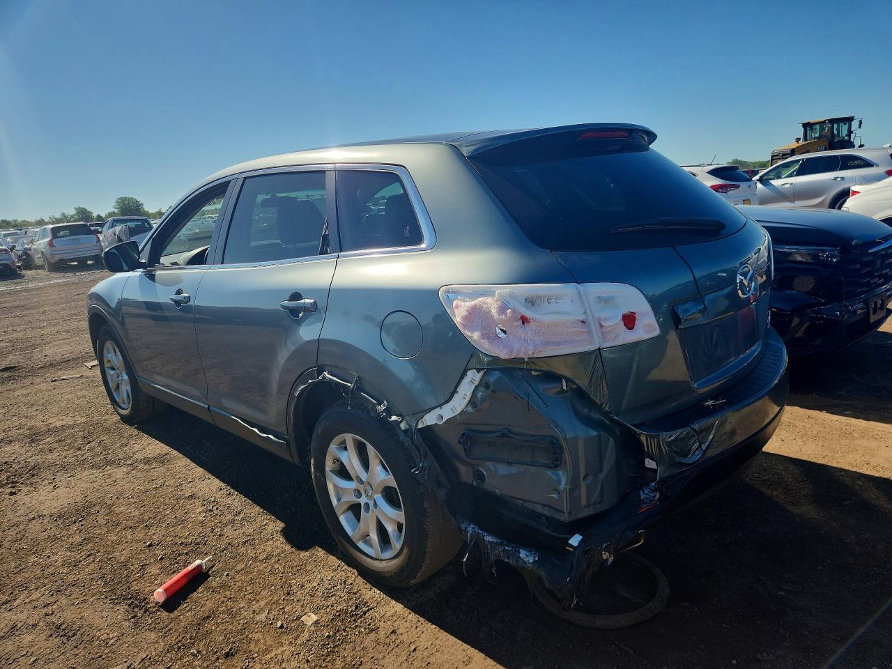 2011 Mazda Cx-9 Gray vin: JM3TB3CV2B0332077