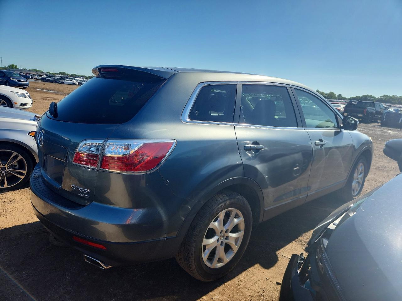 2011 Mazda Cx-9 Gray vin: JM3TB3CV2B0332077