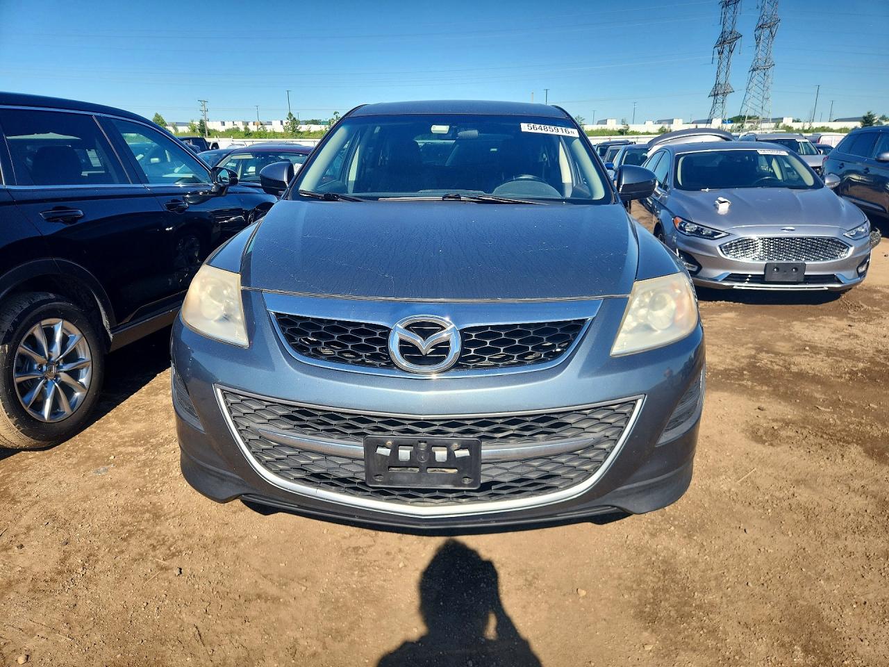 2011 Mazda Cx-9 Gray vin: JM3TB3CV2B0332077