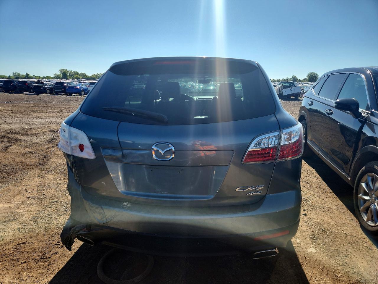2011 Mazda Cx-9 Gray vin: JM3TB3CV2B0332077