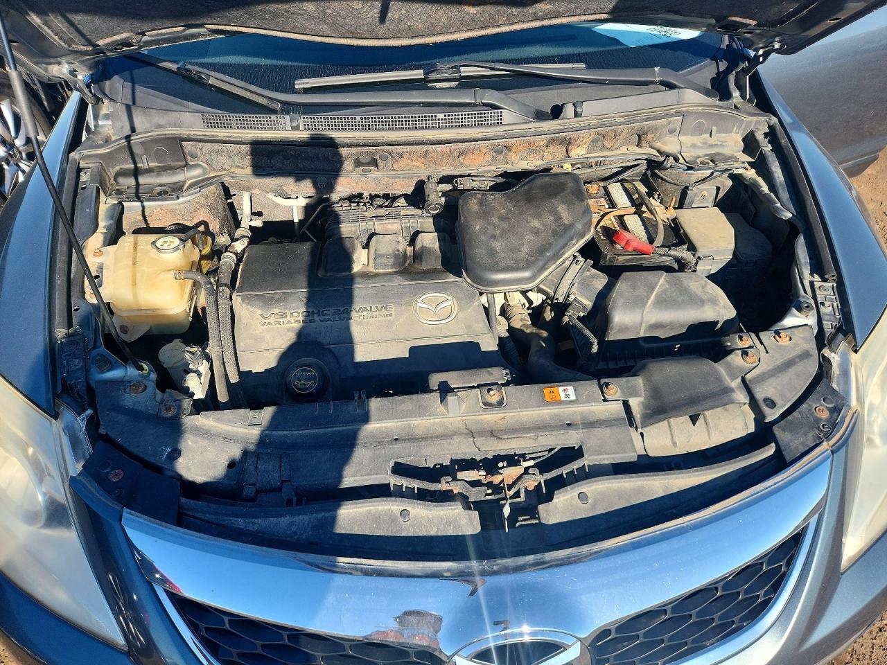 2011 Mazda Cx-9 Gray vin: JM3TB3CV2B0332077