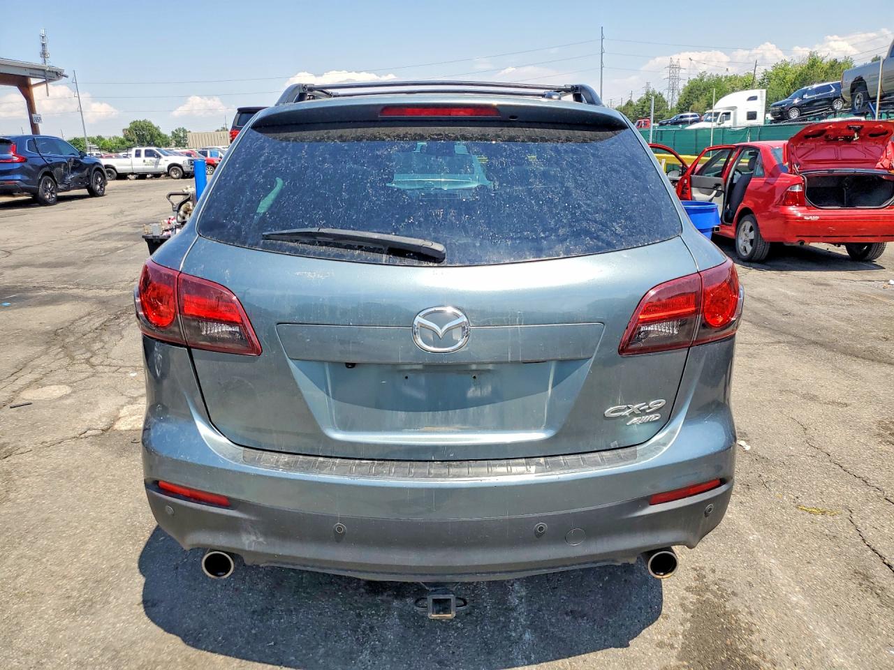 2013 Mazda Cx-9 Touring Teal vin: JM3TB3CV2D0401224