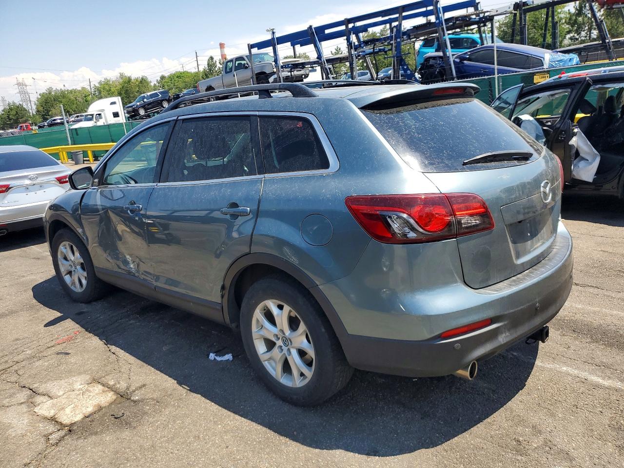 2013 Mazda Cx-9 Touring Teal vin: JM3TB3CV2D0401224