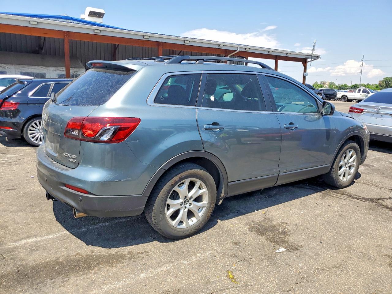 2013 Mazda Cx-9 Touring Teal vin: JM3TB3CV2D0401224