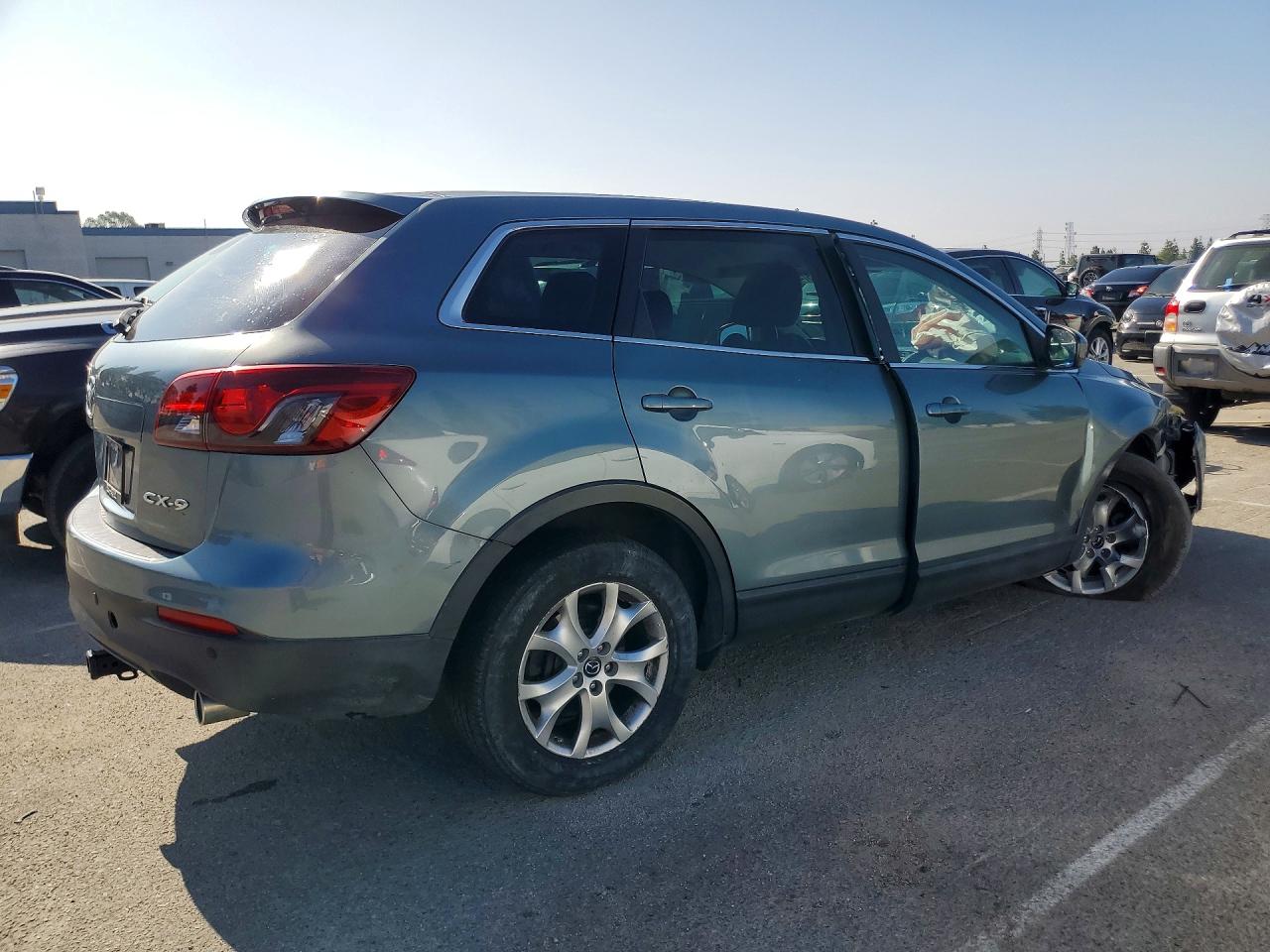 2013 Mazda Cx-9 Touring Teal vin: JM3TB3CV2D0406083