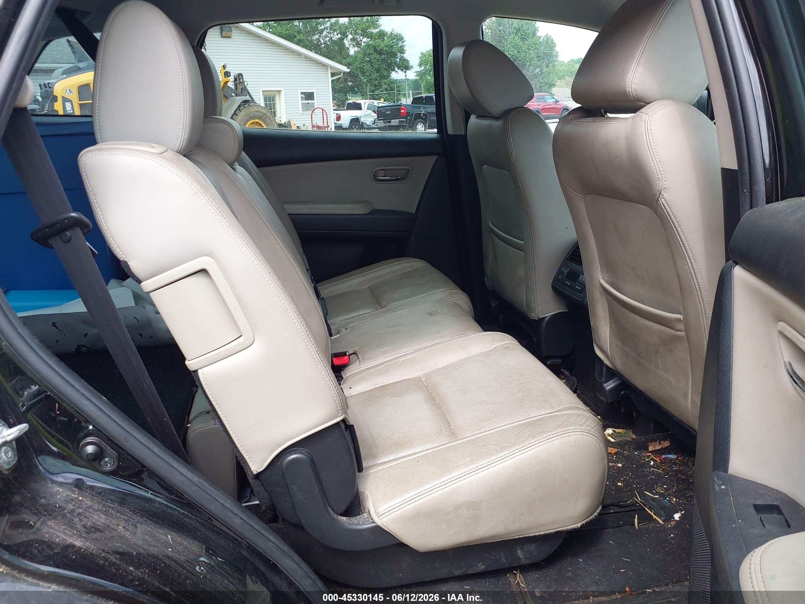 2013 Mazda Cx-9 Touring Черный vin: JM3TB3CV2D0410408