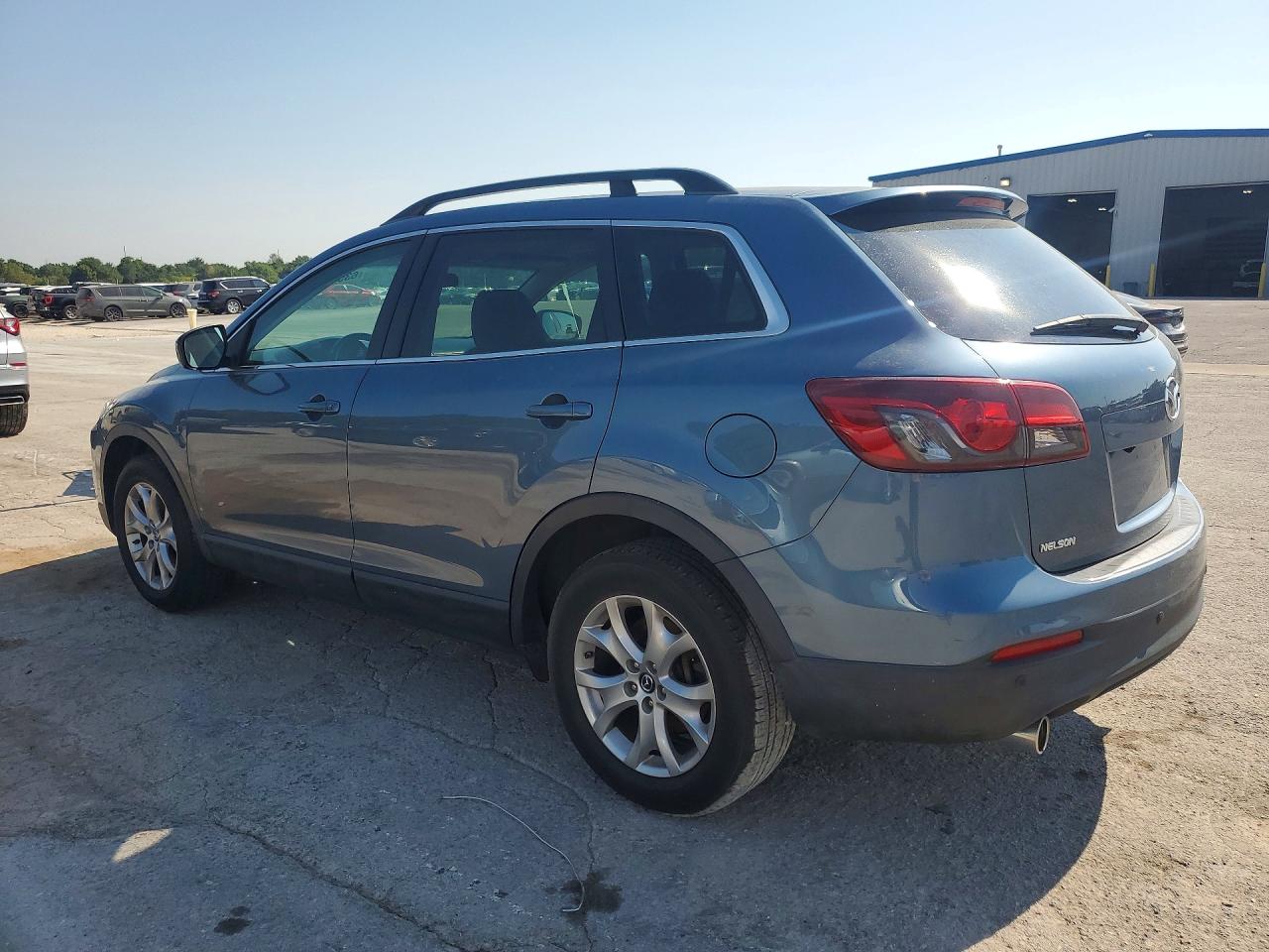 2014 Mazda Cx-9 Touring Blue vin: JM3TB3CV2E0432300