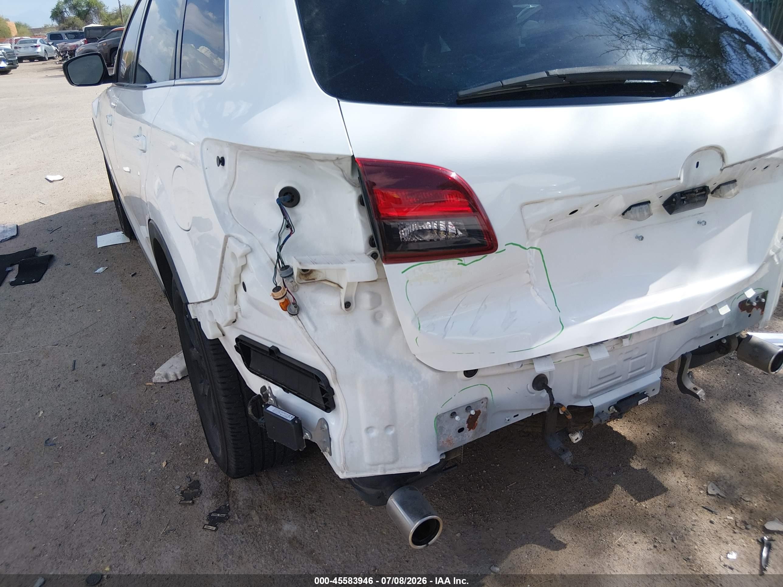 2015 Mazda Cx-9 Touring White vin: JM3TB3CV2F0466092