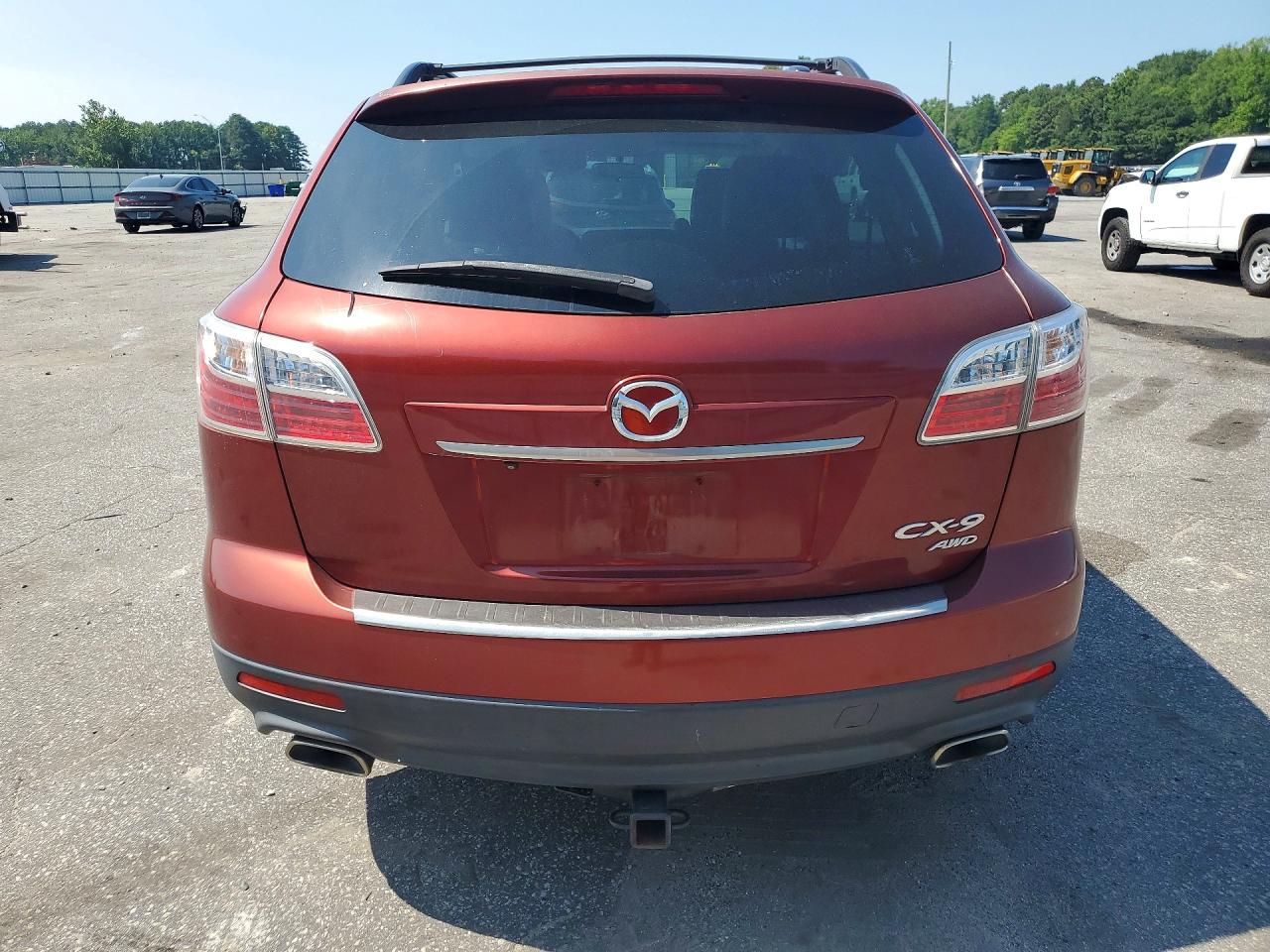 2012 Mazda Cx-9 Red vin: JM3TB3CV3C0334910