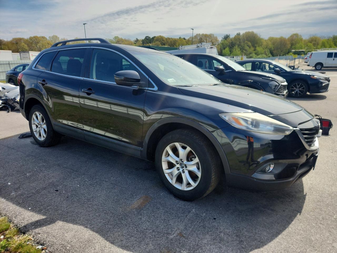 2014 Mazda Cx-9 Touring Black vin: JM3TB3CV3E0439000