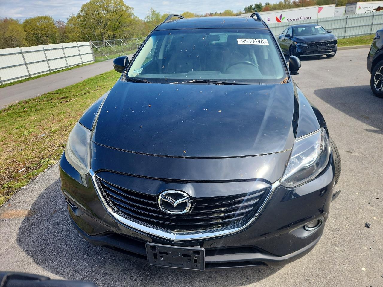 2014 Mazda Cx-9 Touring Black vin: JM3TB3CV3E0439000