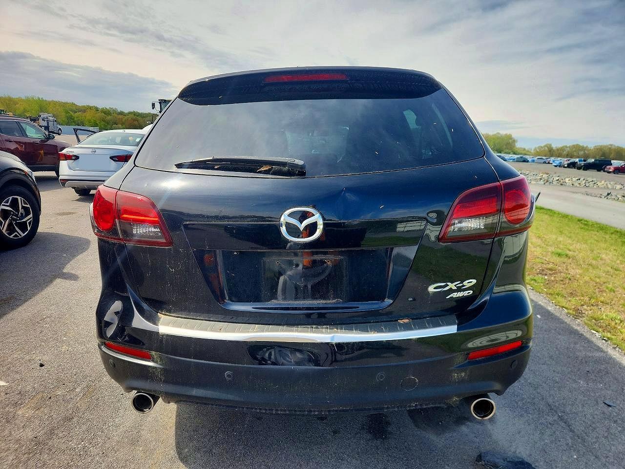2014 Mazda Cx-9 Touring Black vin: JM3TB3CV3E0439000