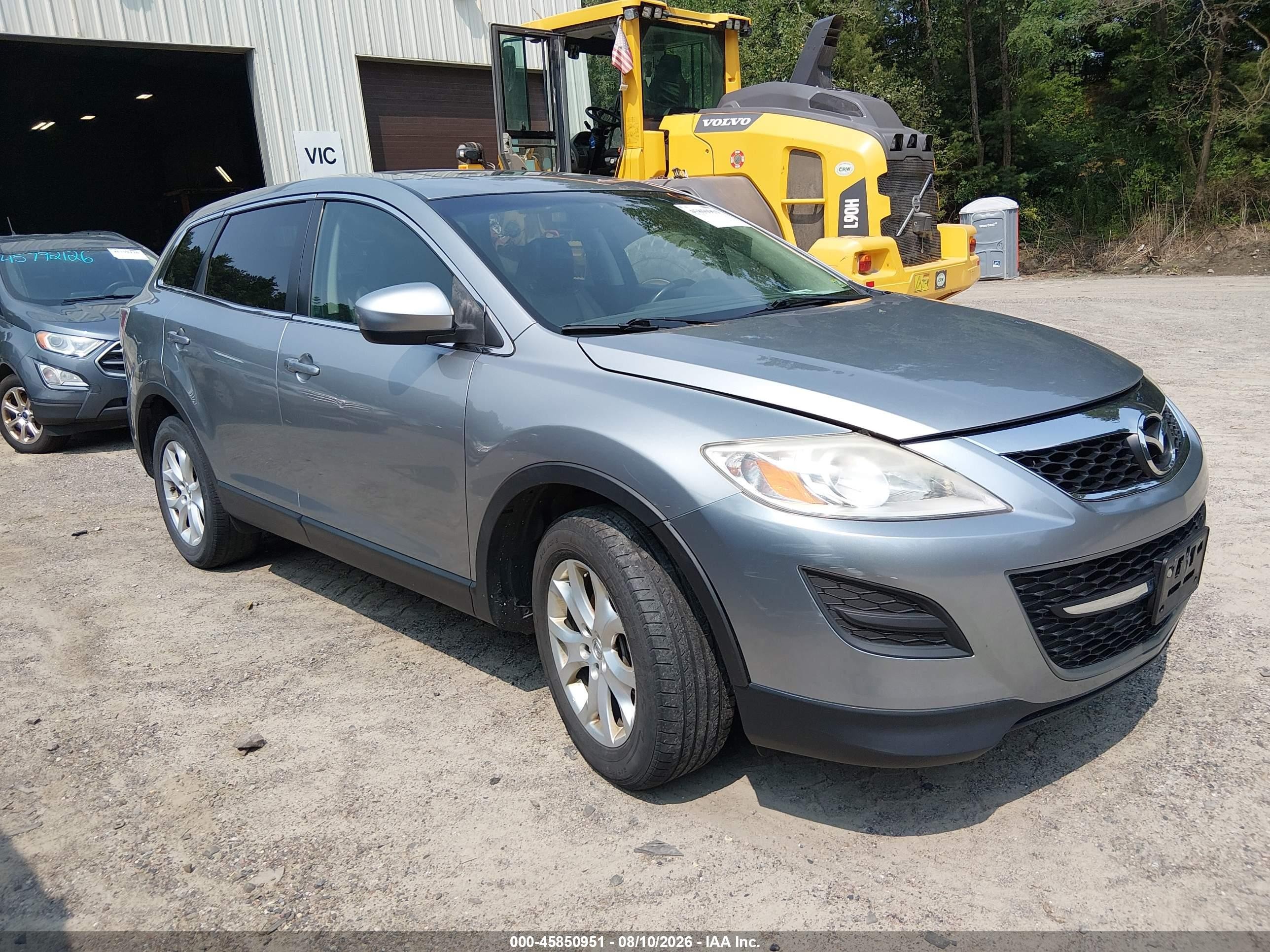 2011 Mazda Cx-9 Touring Silver vin: JM3TB3CV4B0305074
