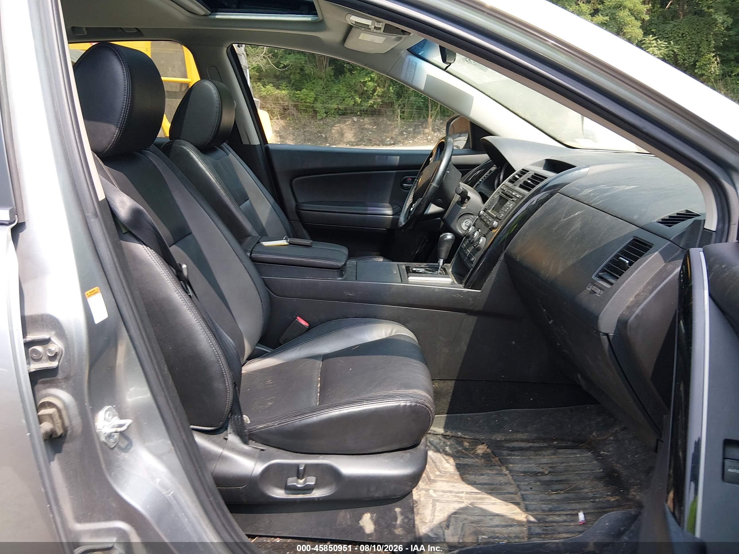 2011 Mazda Cx-9 Touring Silver vin: JM3TB3CV4B0305074