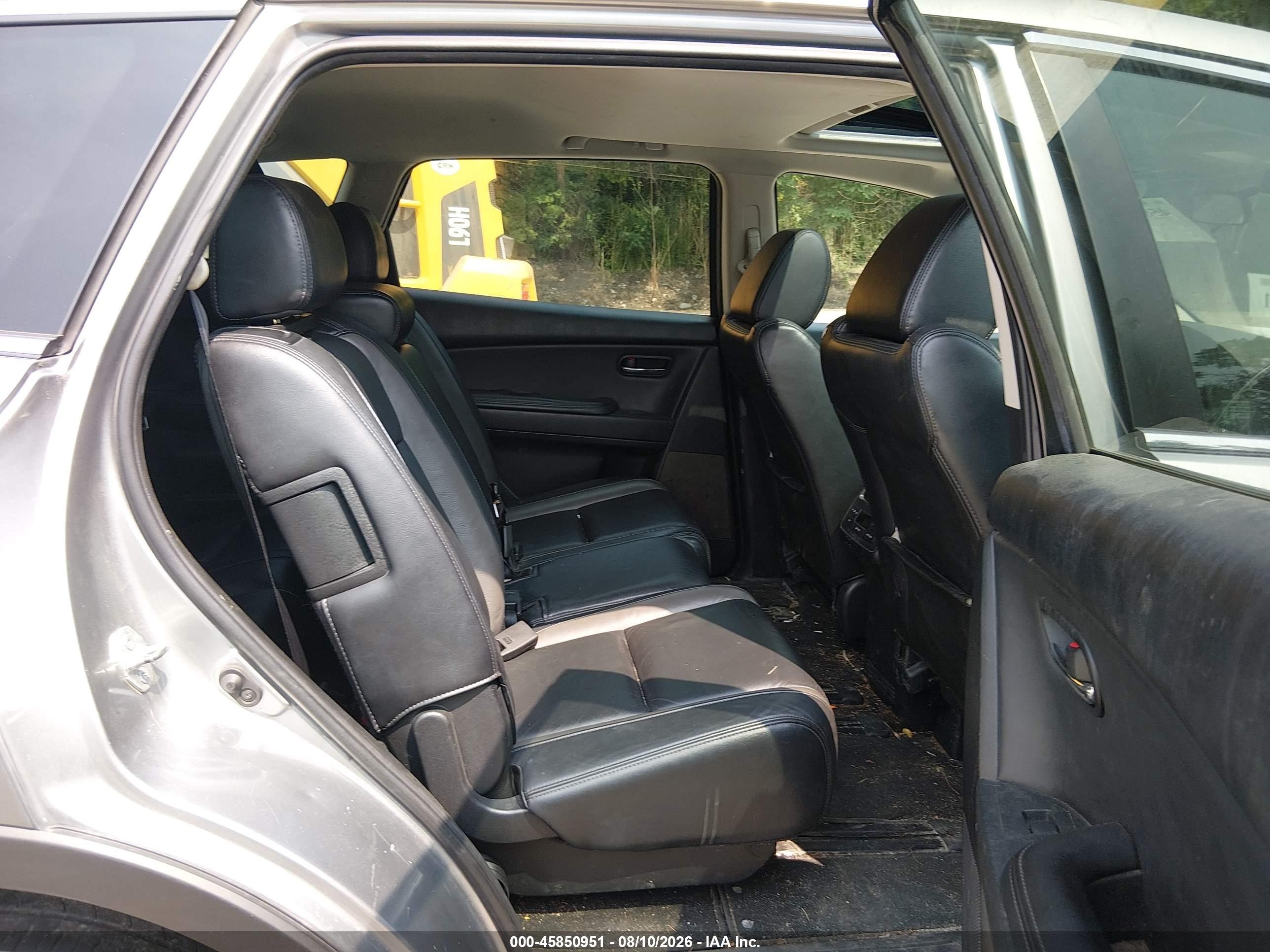 2011 Mazda Cx-9 Touring Silver vin: JM3TB3CV4B0305074