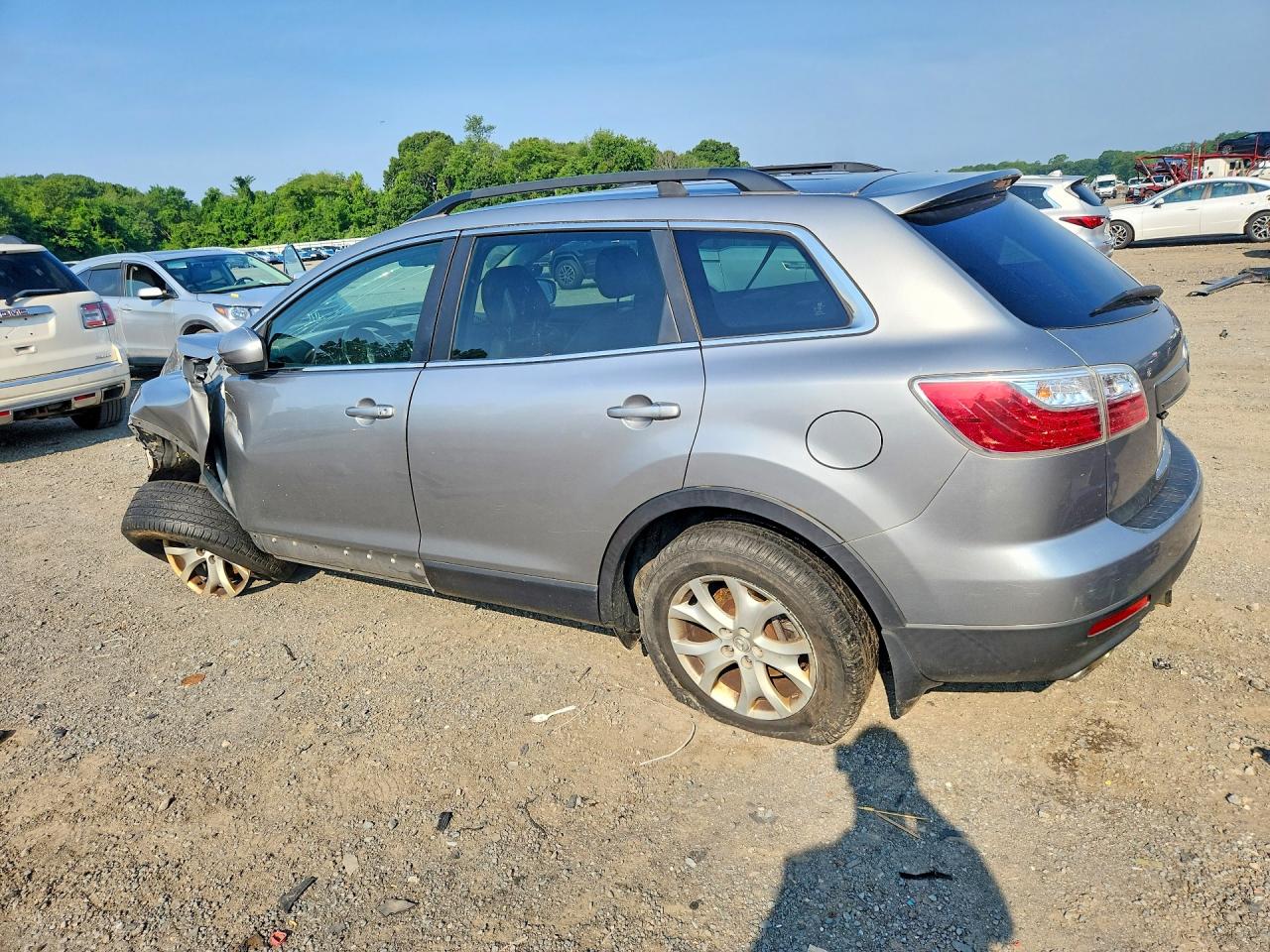 2012 Mazda Cx-9 Blue vin: JM3TB3CV4C0353501