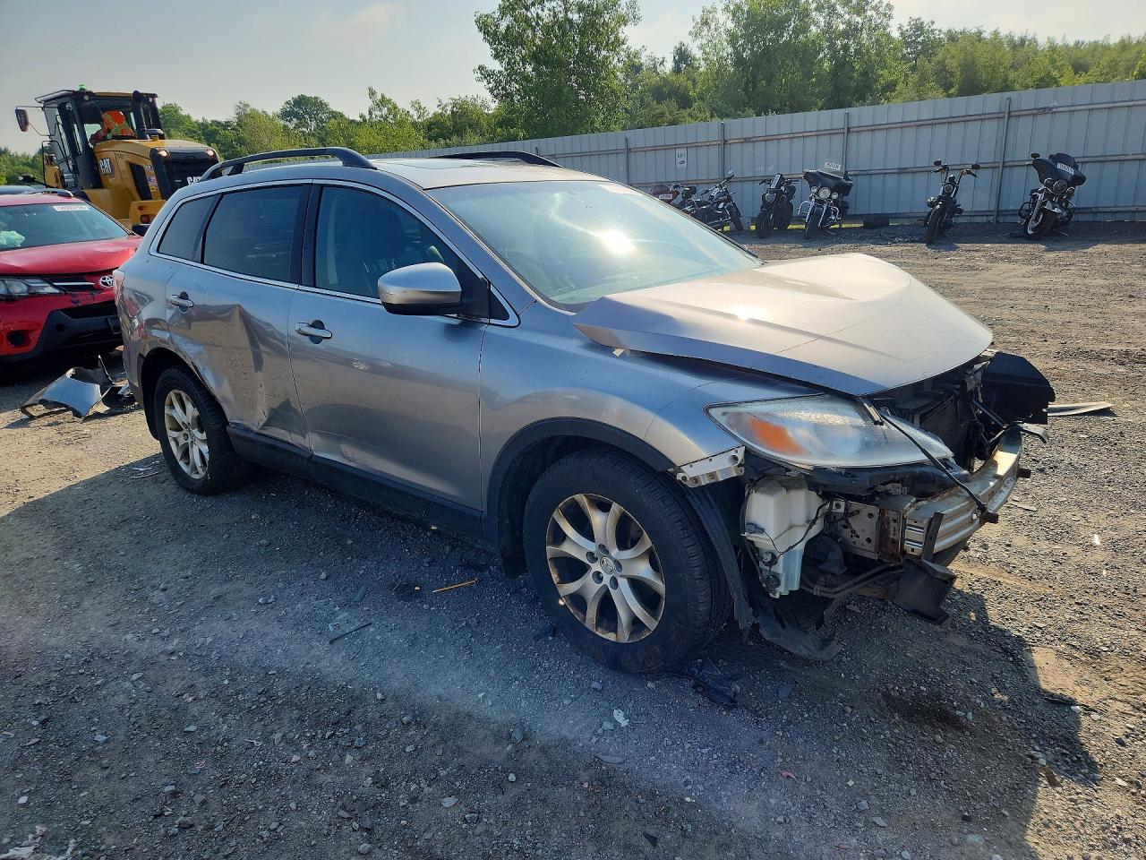 2012 Mazda Cx-9 Blue vin: JM3TB3CV4C0353501
