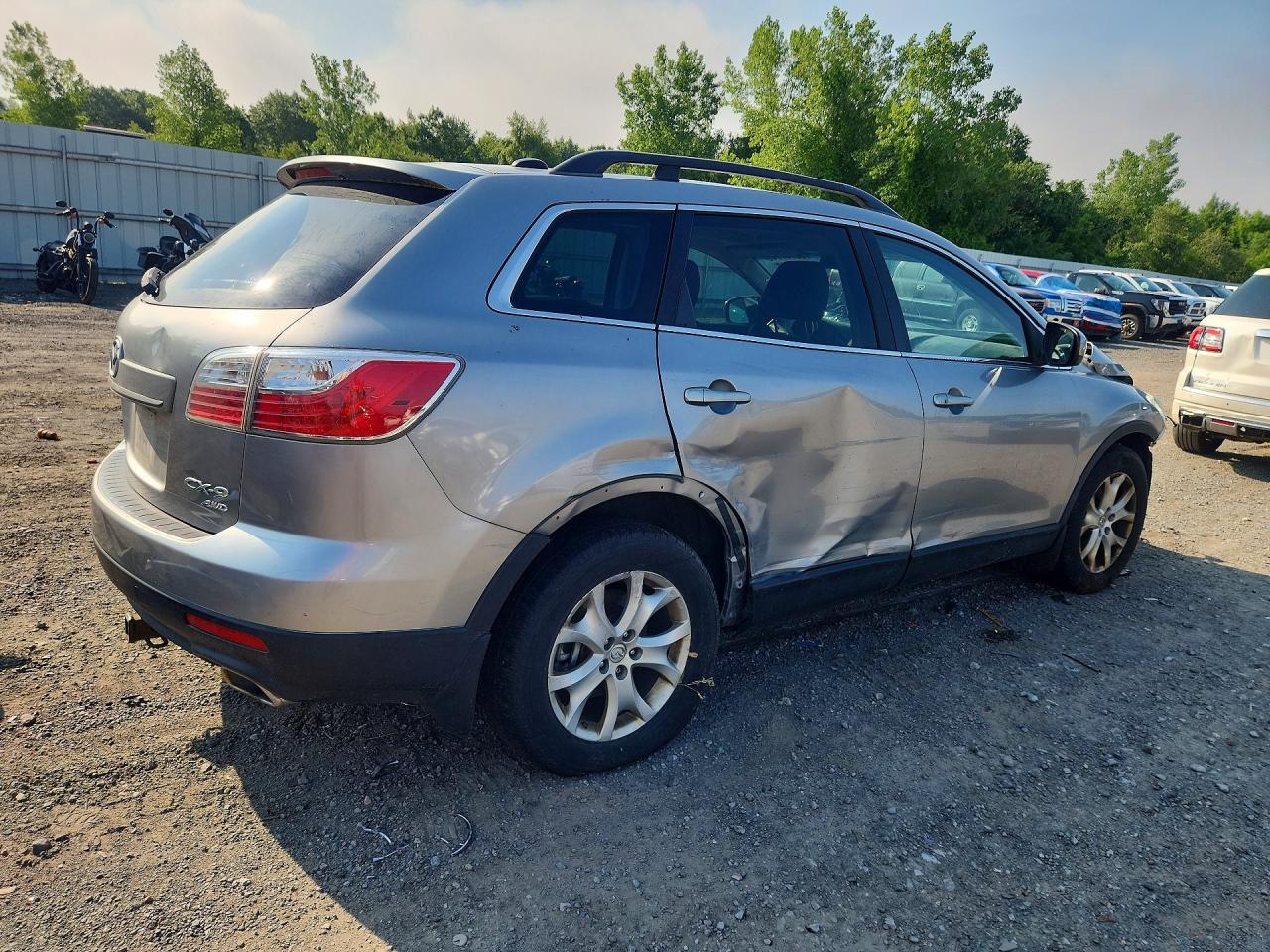 2012 Mazda Cx-9 Blue vin: JM3TB3CV4C0353501