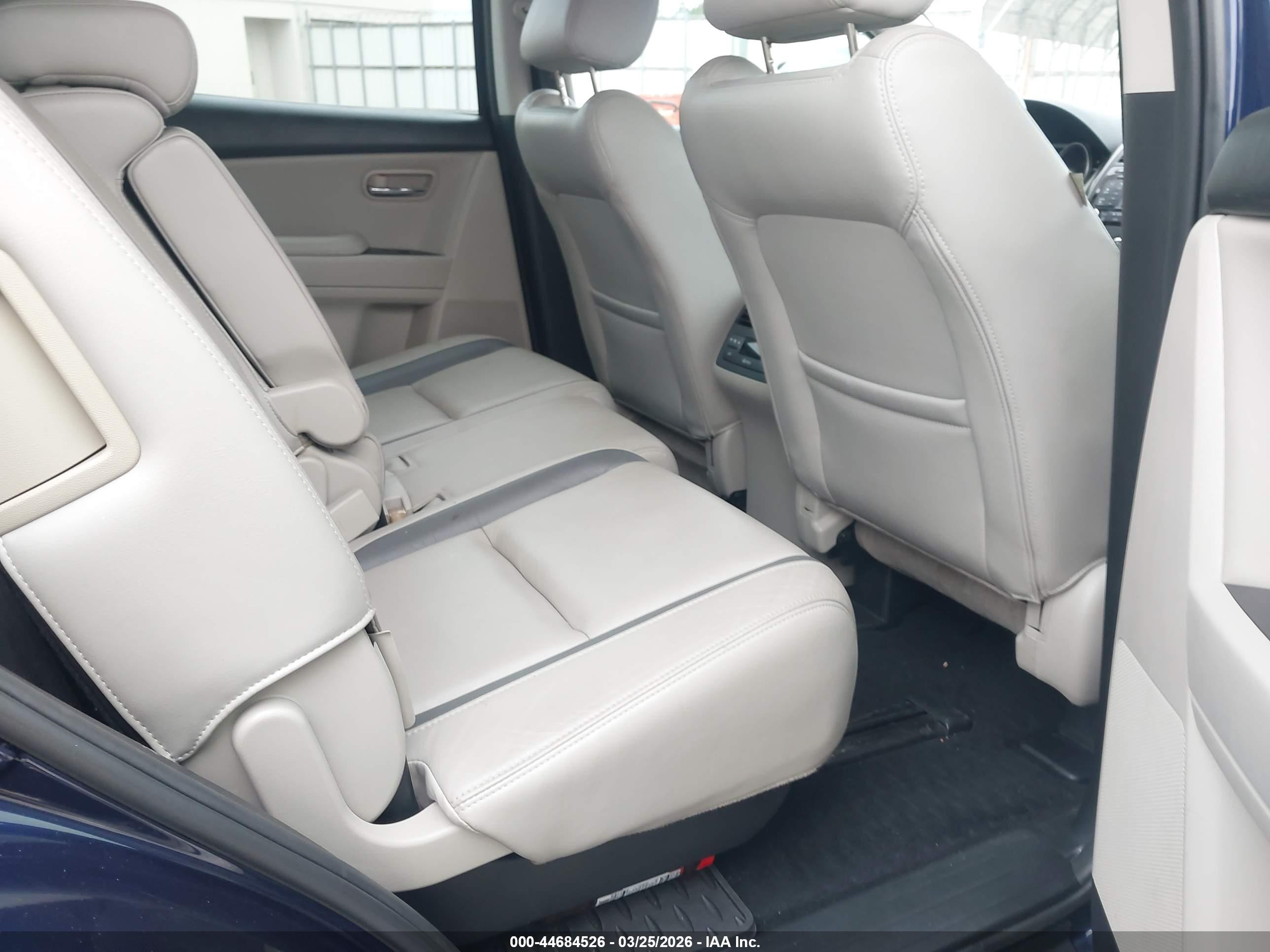 2012 Mazda Cx-9 Touring Blue vin: JM3TB3CV4C0367379